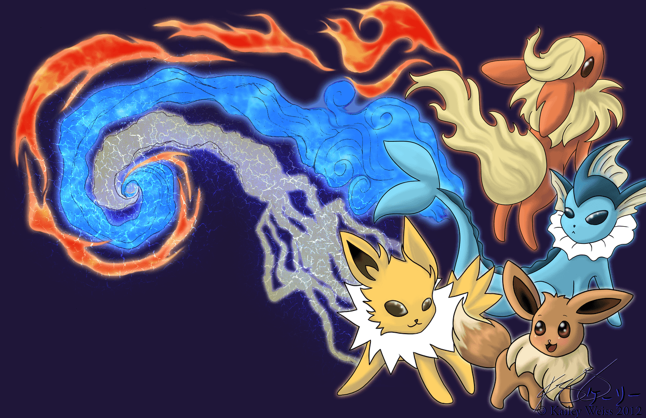 1280x828 Pokemon Eevee Evolution