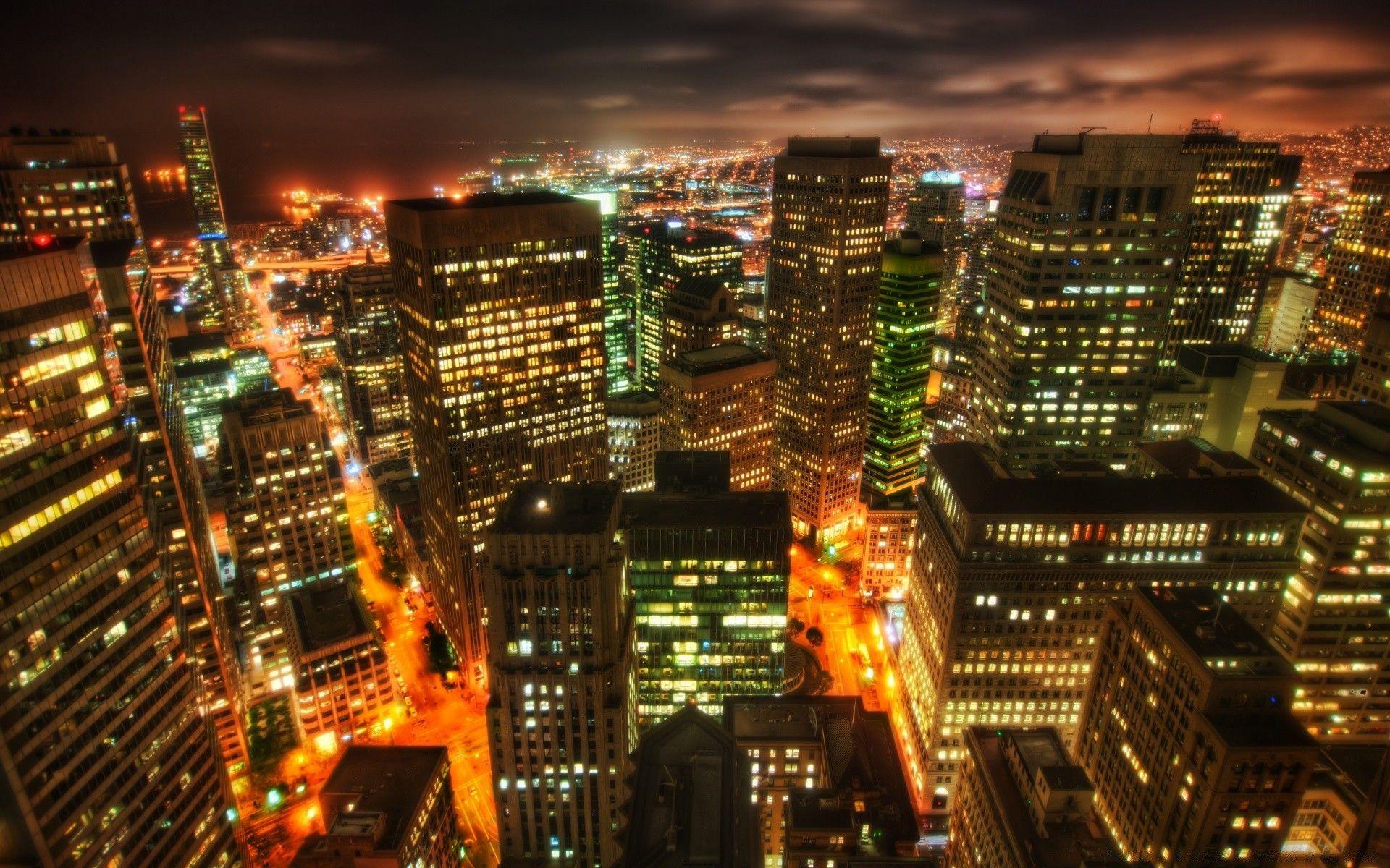 1920x1200 San Francisco At Night