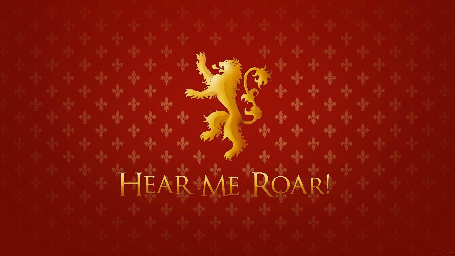 1920x1080 House Lannister Wallpaper