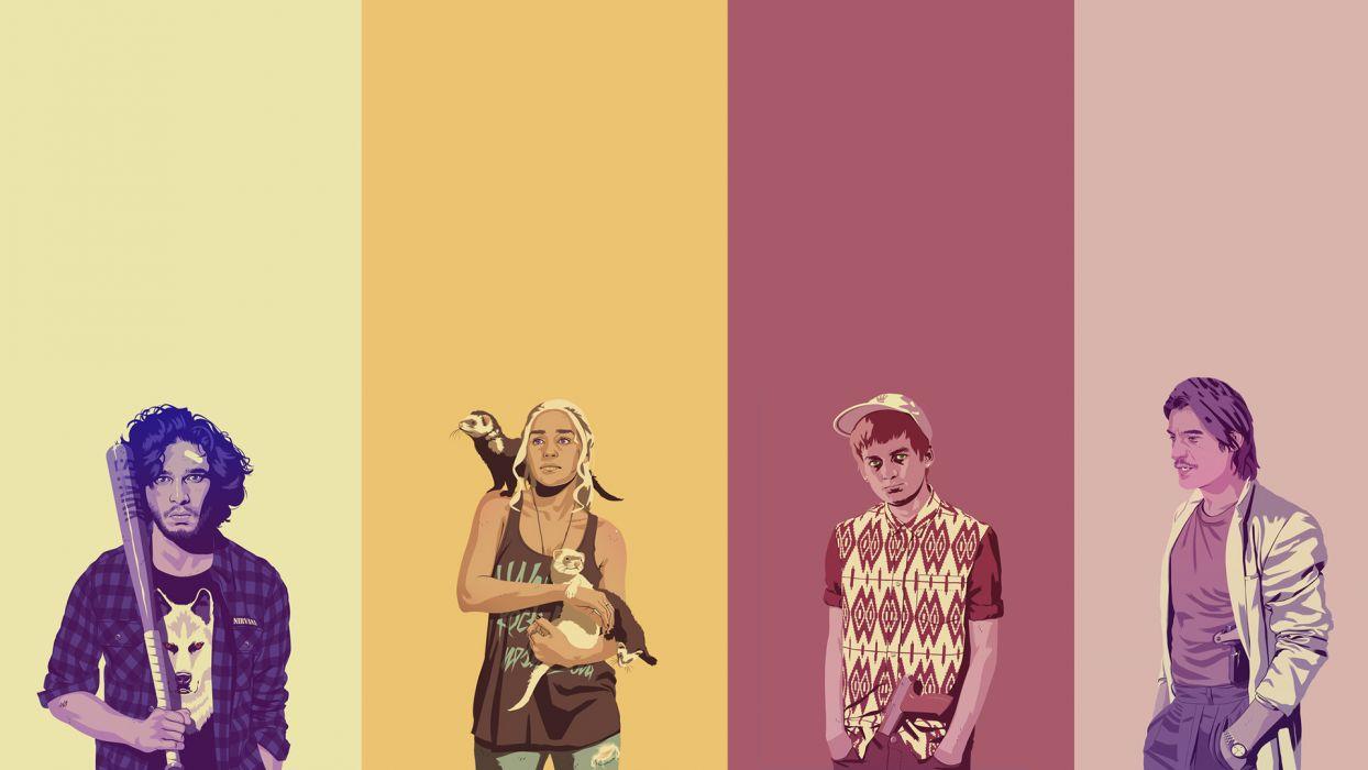 1244x700 Game of Thrones Daenerys Targaryen Jon Snow Jaime Lannister Joffrey Baratheon wallpaperx1080