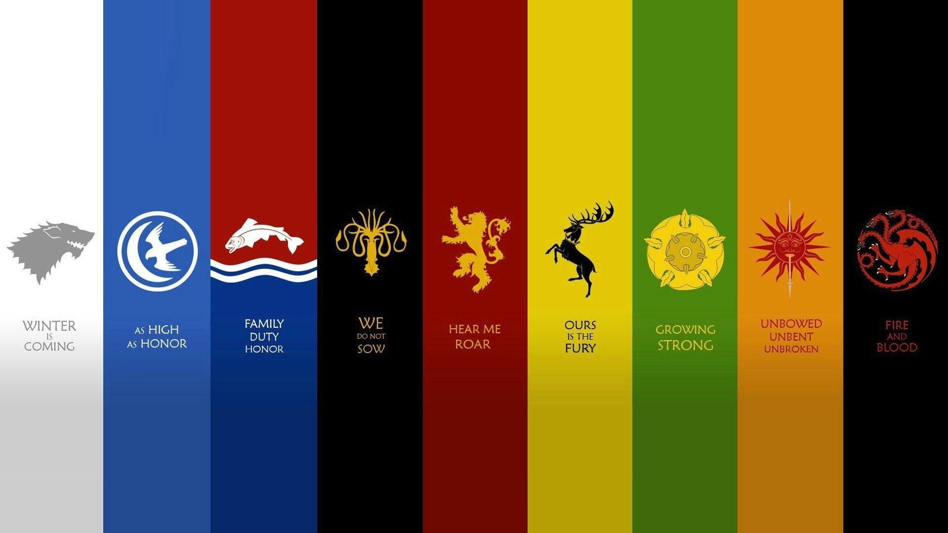 1920x1080 House Lannister Sigil Wallpaper