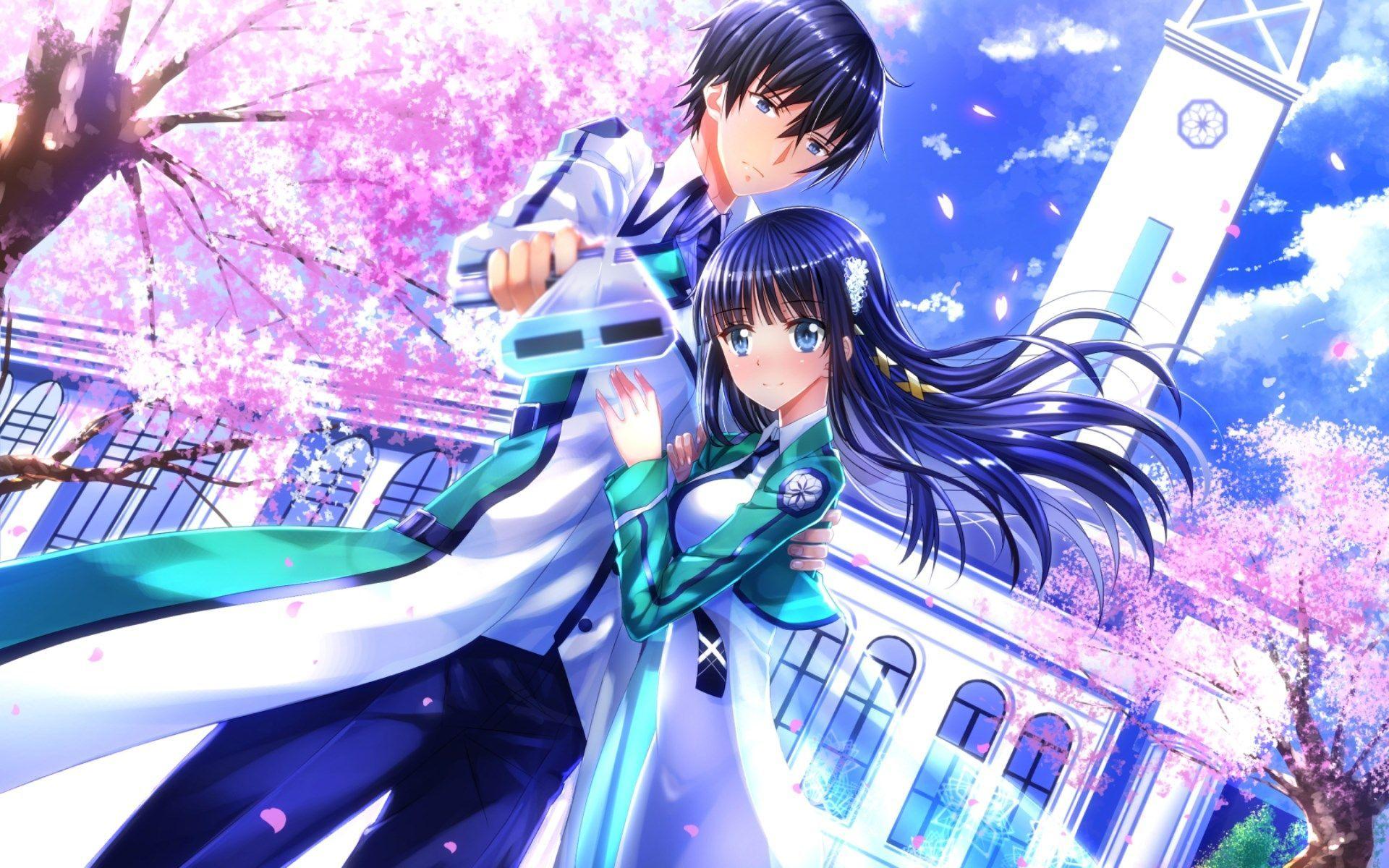 1920x1200 Mahouka Koukou No Rettousei Tatsuya and Miyuki Wallpaper