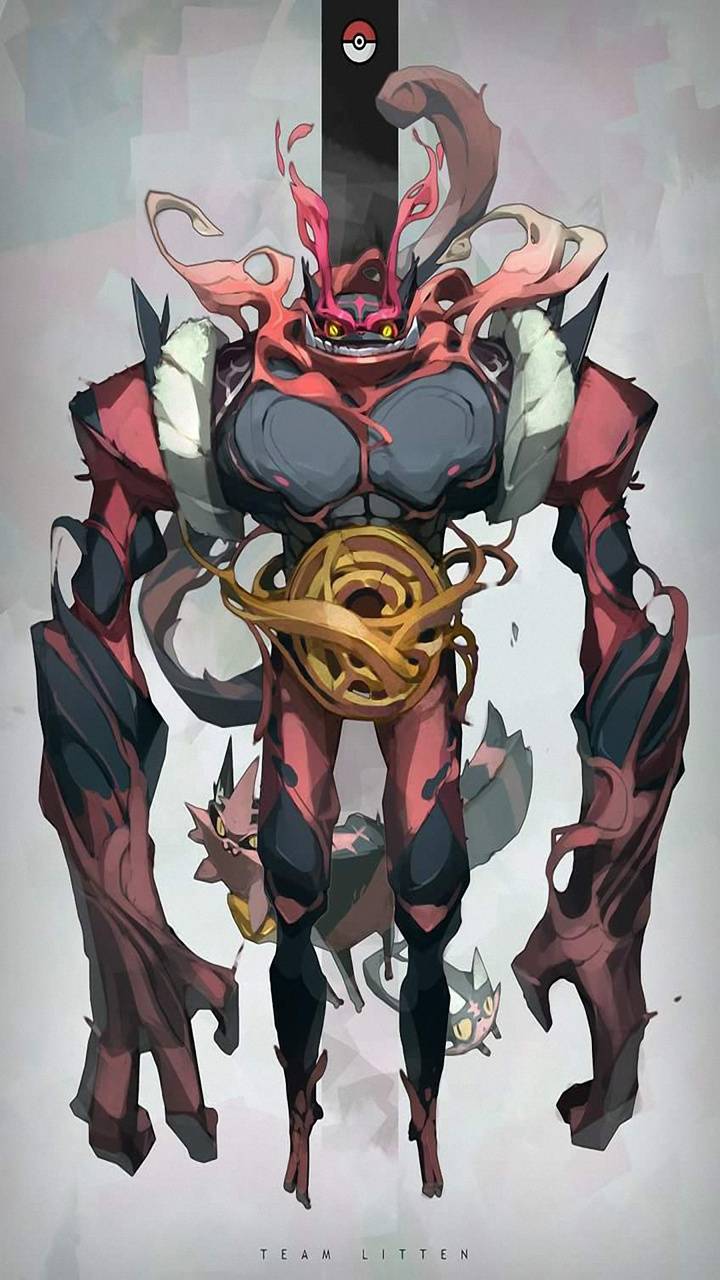 720x1280 Incineroar Family wallpaper