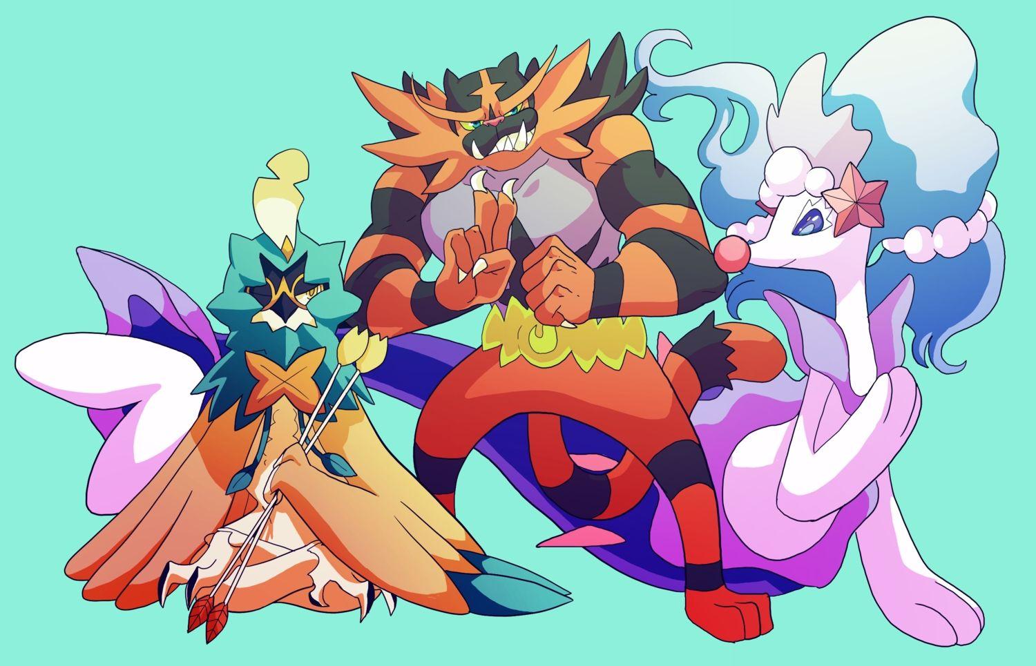 1500x965 decidueye incineroar pokemon primarina ryan boyes. konachan