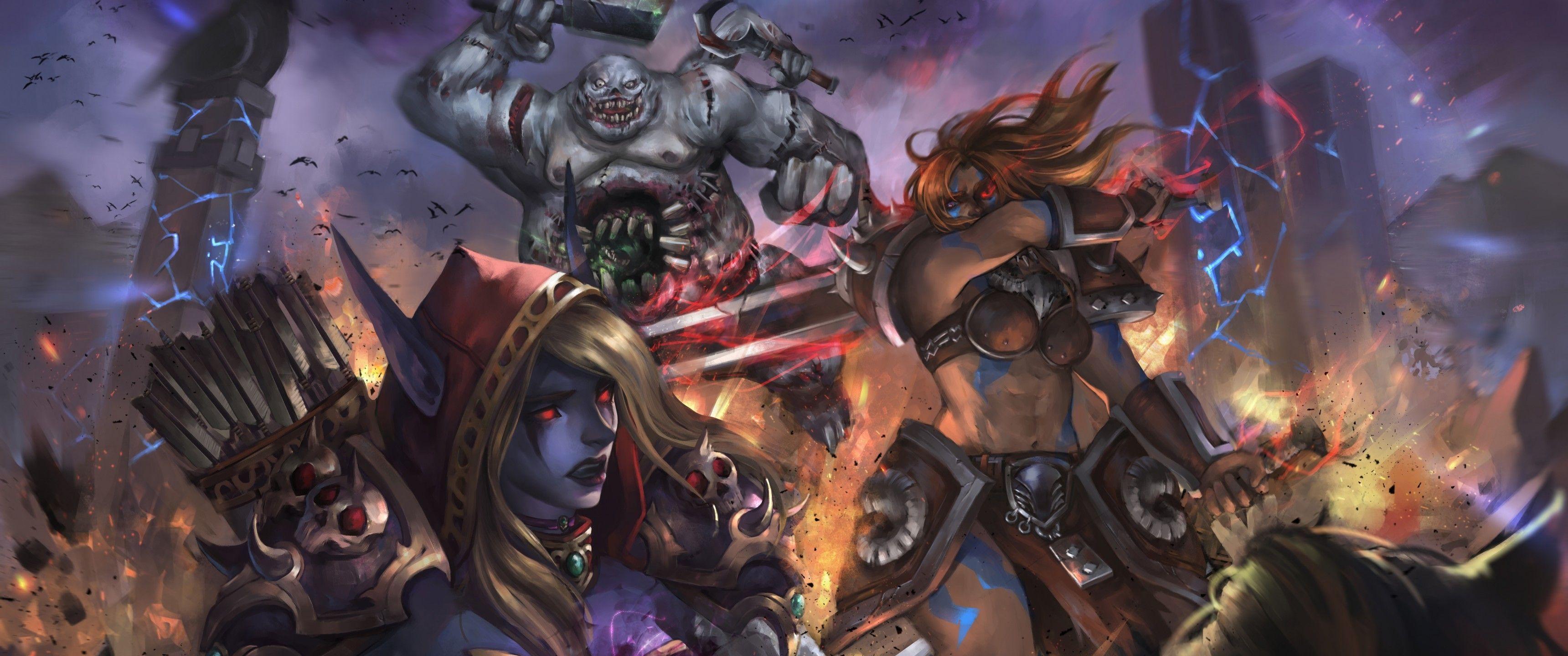 3440x1440 Download 3440x1440 Heroes Of The Storm, Sylvanas Windrunner
