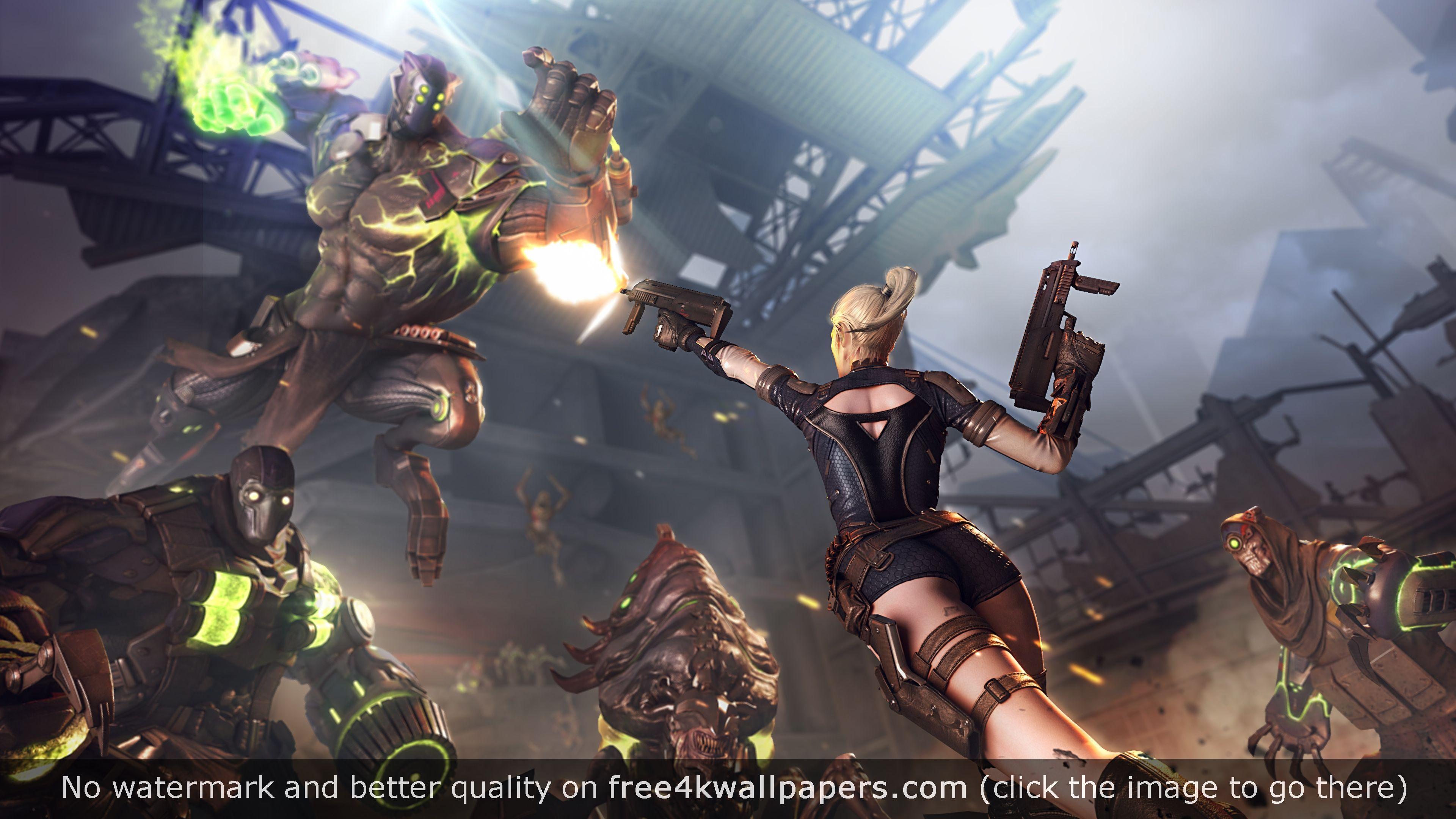 3840x2160 CrossFire Broken Station 4K 4K wallpaper. Crossfire