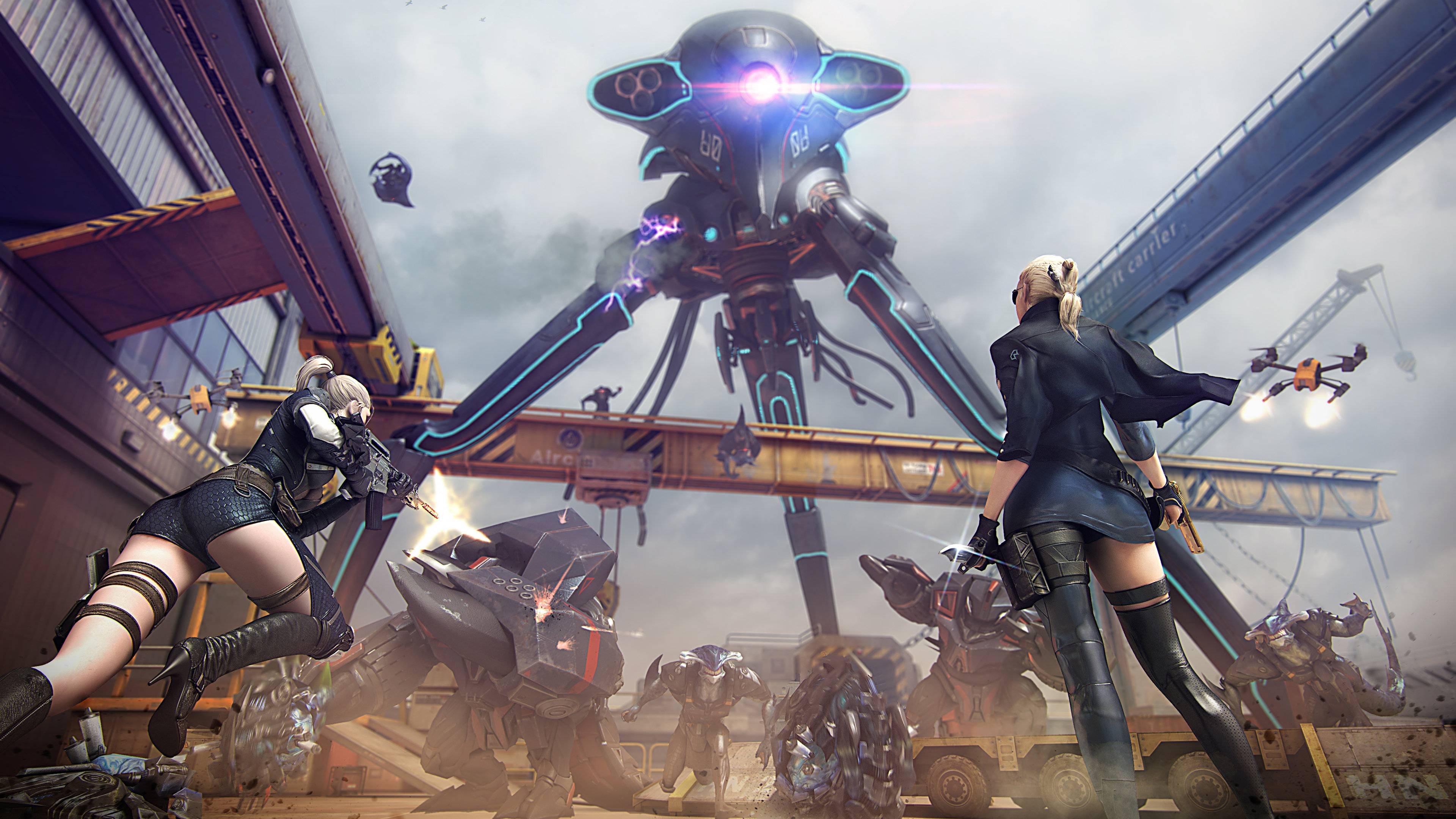 3840x2160 CrossFire wallpaper HD for desktop background