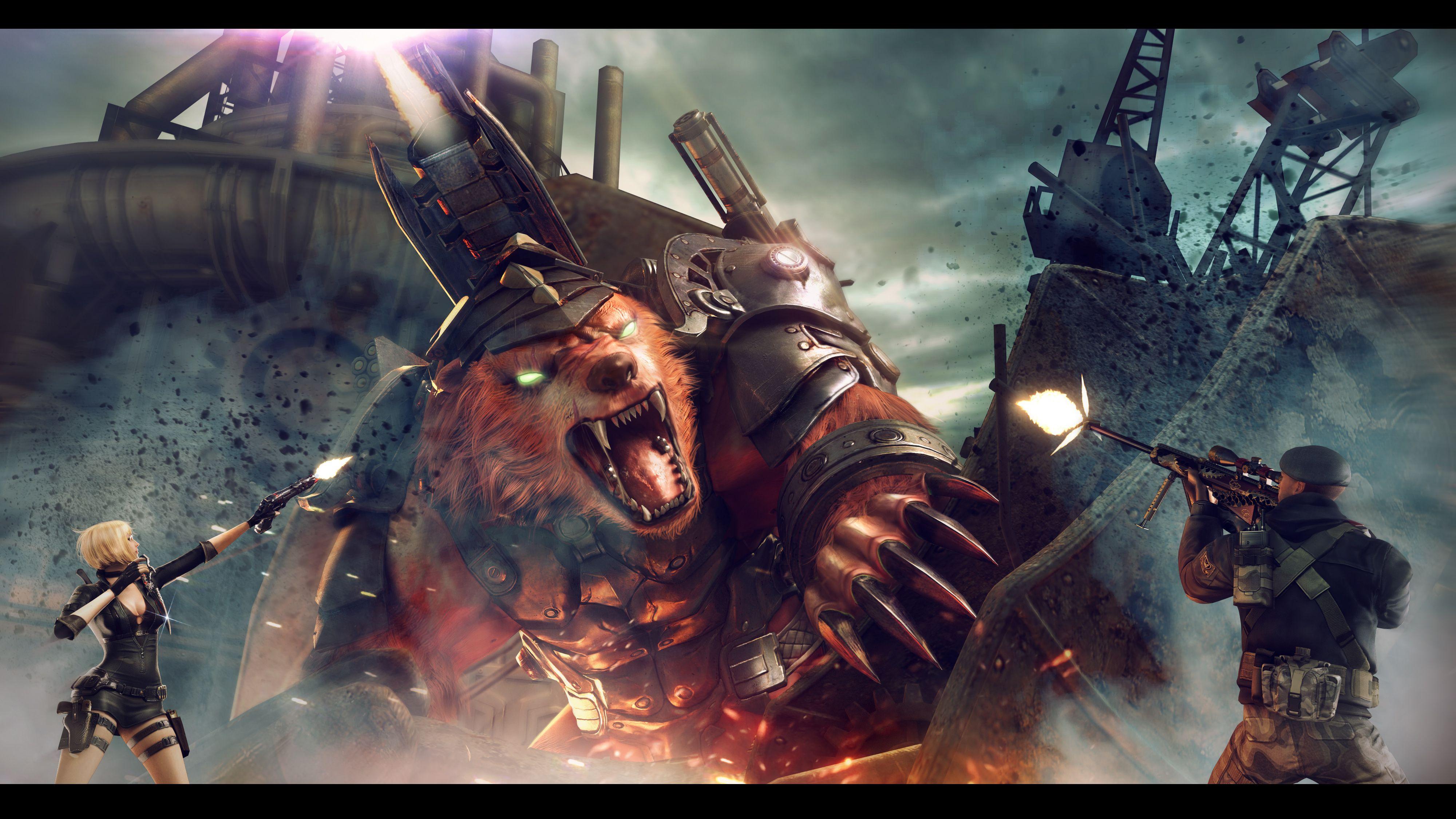 4000x2250 Wallpaper CrossFire, Big Bear, Final Ground, Games