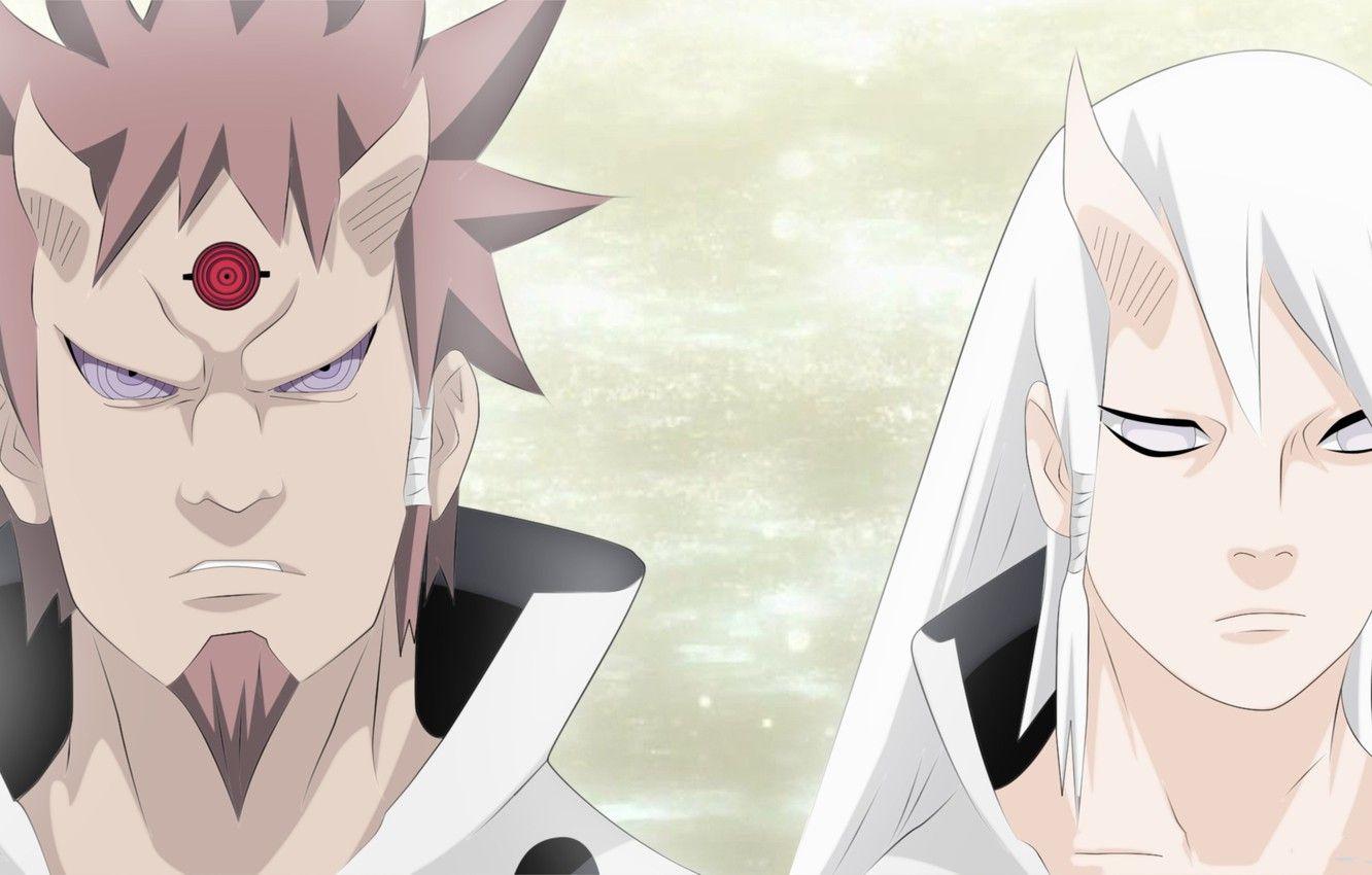 1332x850 Wallpaper naruto, brothers, manga, hamura, rikudo sennin, hagoromo