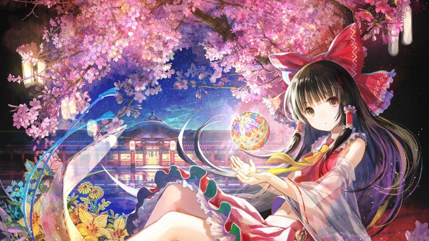1366x768 Touhou Wallpaperx768
