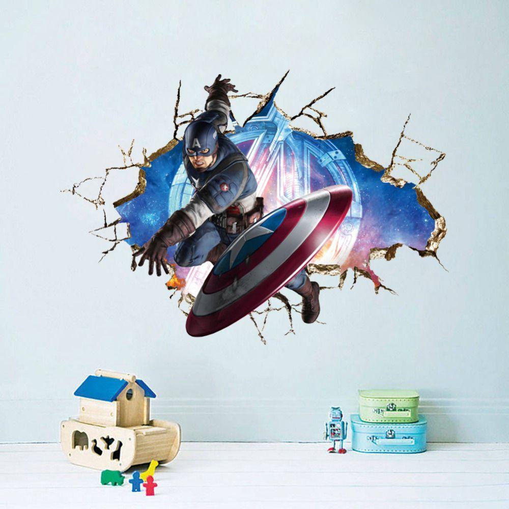 1000x1000 Marvel The Avengers American Captain Star Wars Bulbasaur Wall