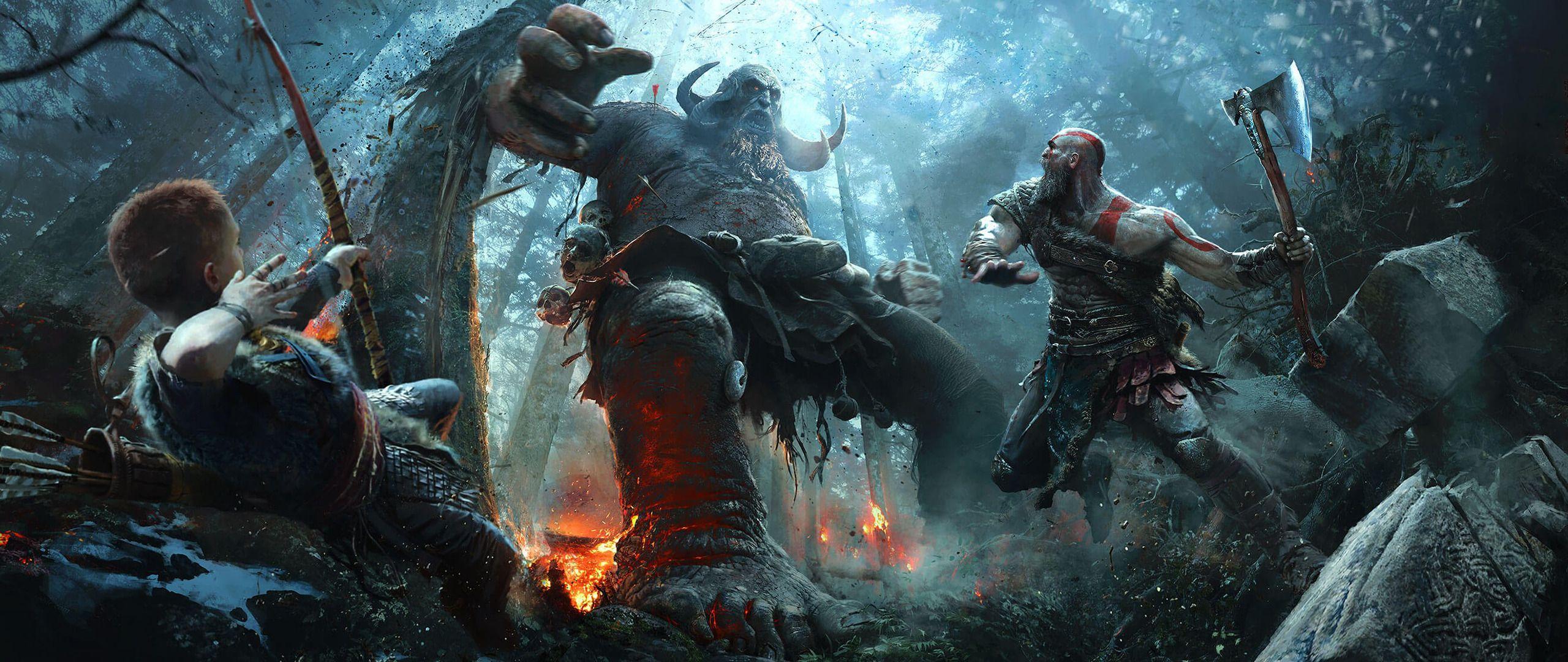 2560x1080 ultra wide, Video games, God of War Wallpaper HD / Desktop