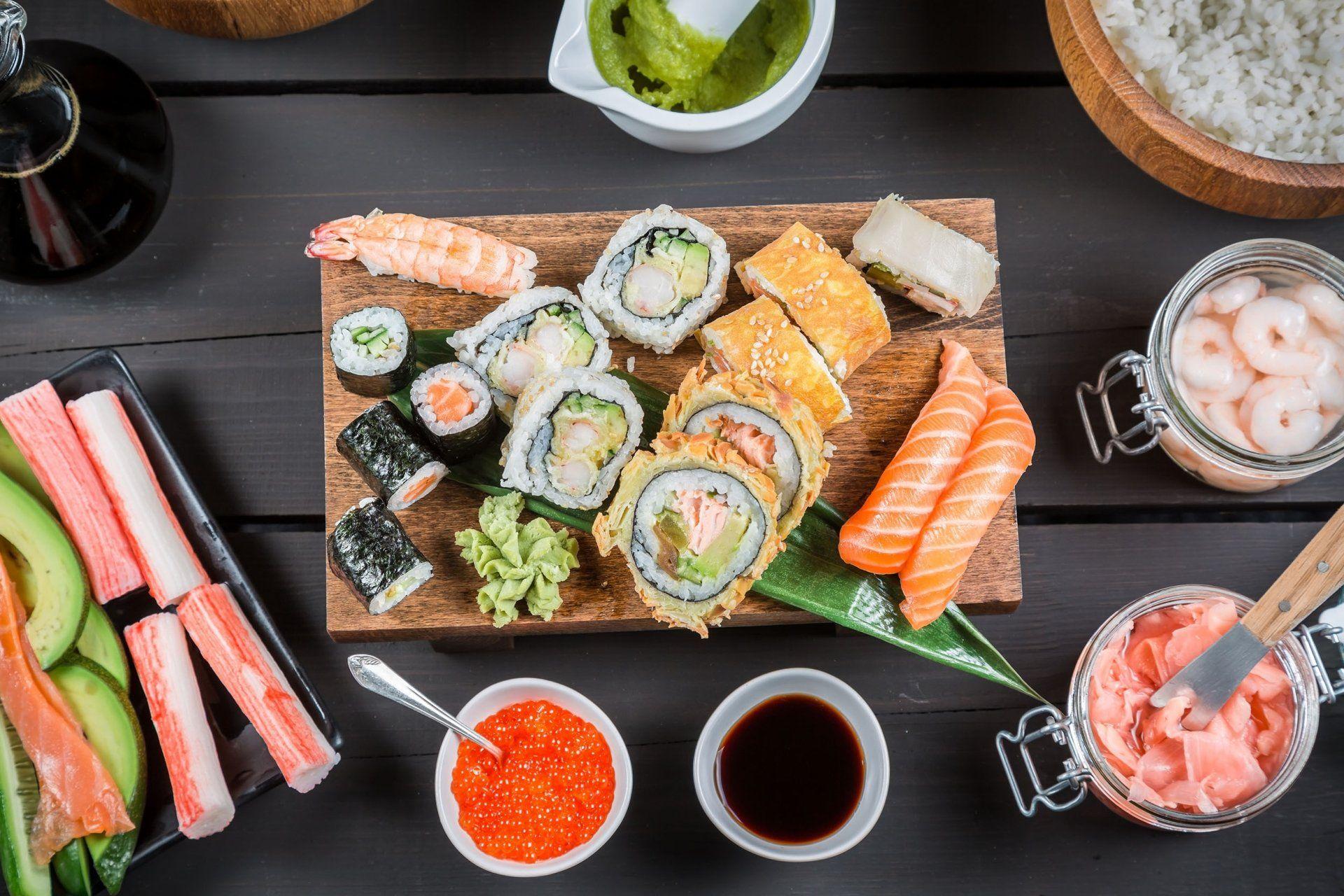 1920x1280 Sushi « MyConfinedSpace