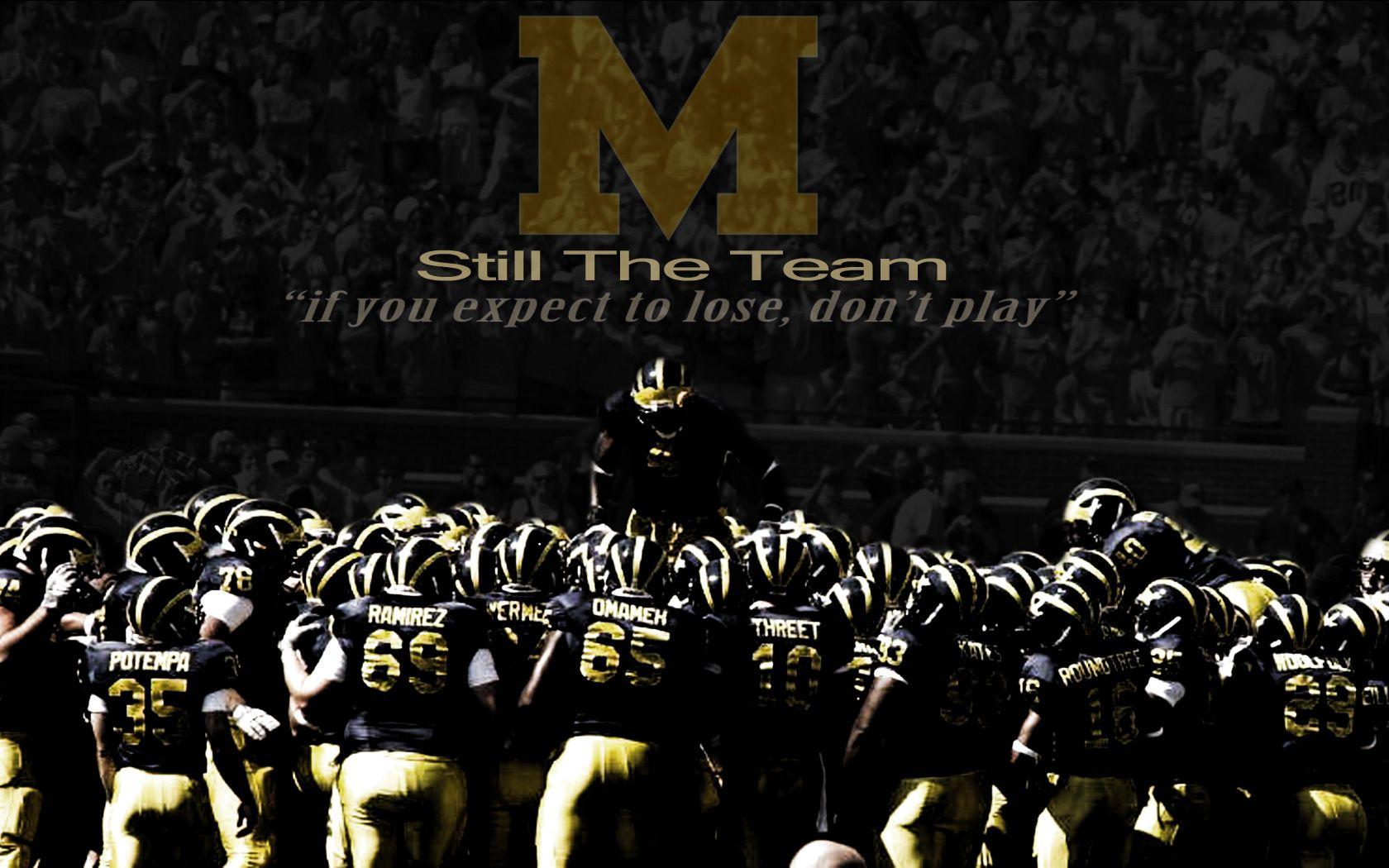1680x1050 American Wolverines Football Wallpaper Hd, HD