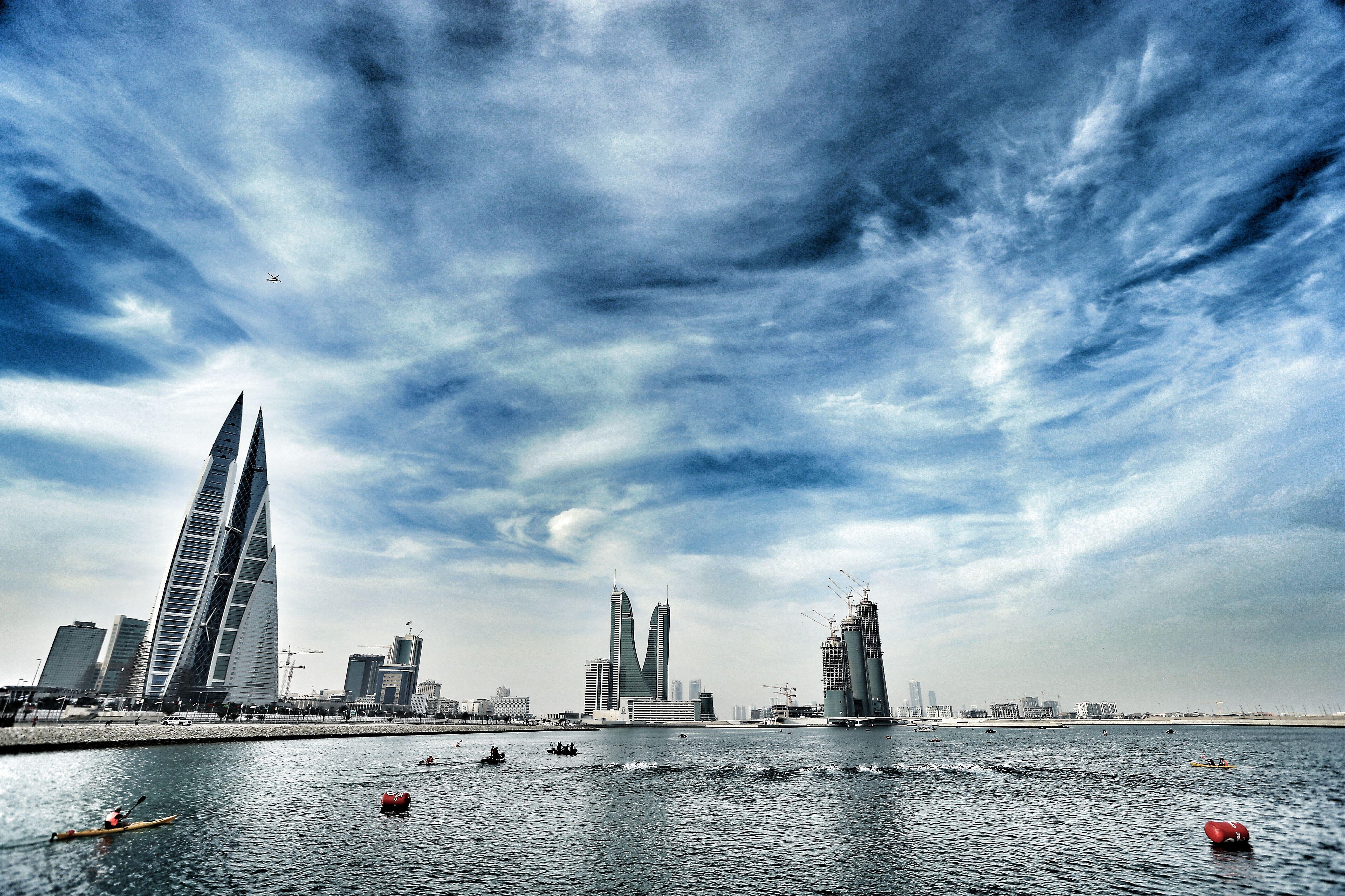 Sunrise Over City View Stock Photo  Download Image Now  Bahrain Manama  City  iStock