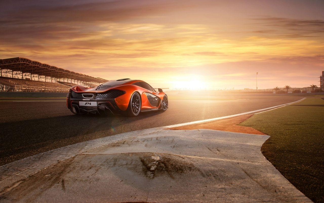 1280x804 McLaren P1 at Bahrain Static Rear Angle wallpaper