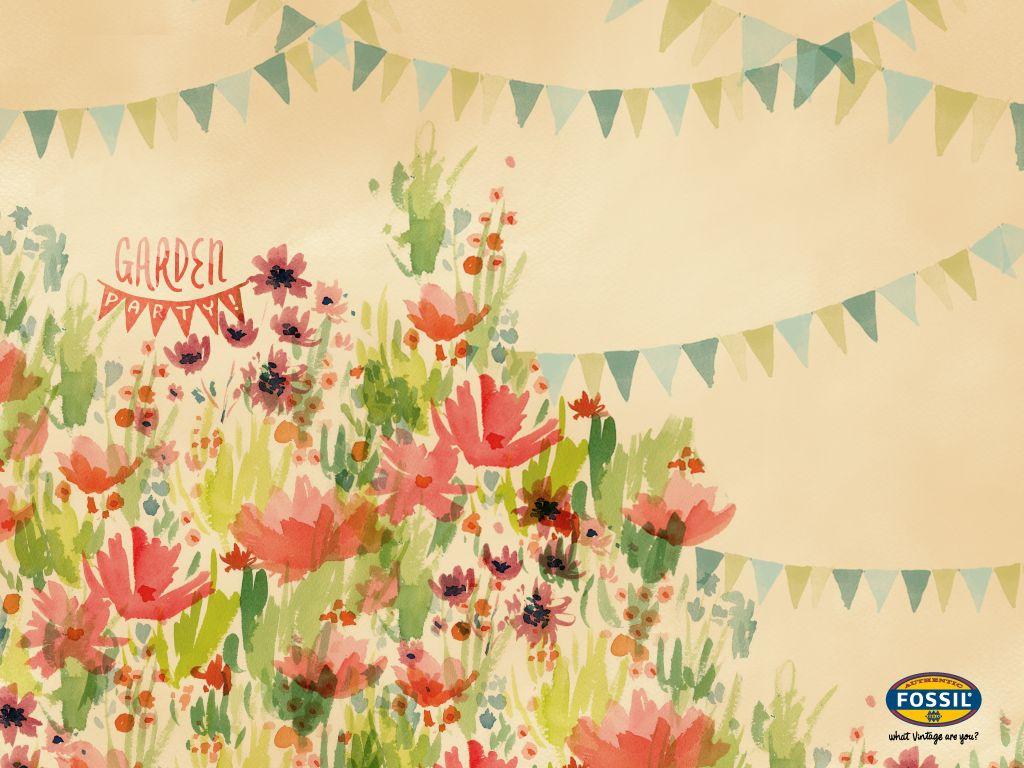 1024x768 Exclusive and Free Desktop Wallpaper from Fossil Vintage