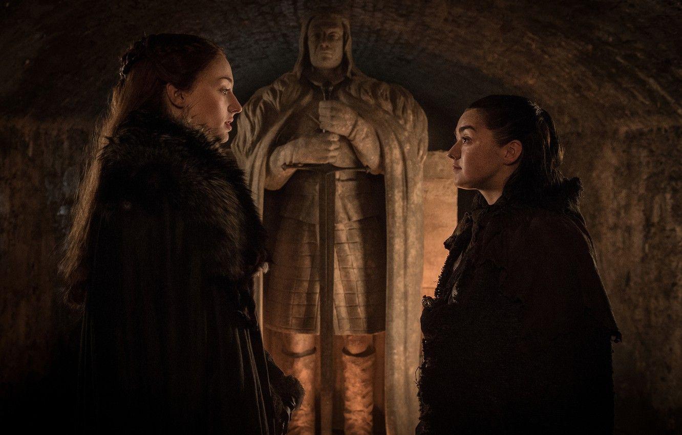 1332x850 Wallpaper Game of Thrones, Sophie Turner, Arya Stark, Sansa