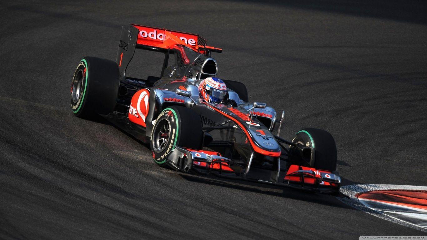 1366x768 Formula 1 Race Car HD Wallpaper