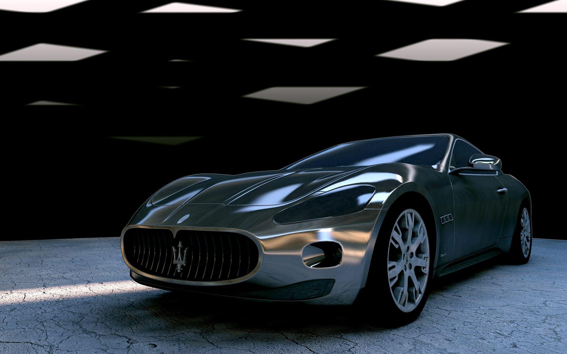 1920x1200 Download wallpaper 1920x1200 maserati, maserati gt, side