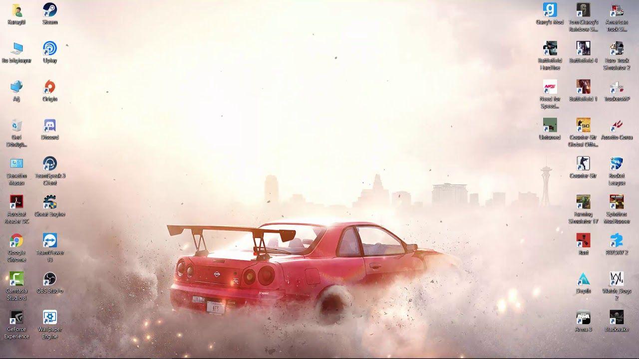 1280x720 Wallpaper Engine. Nissan Skyline R34 GT R HD Live Wallpaper