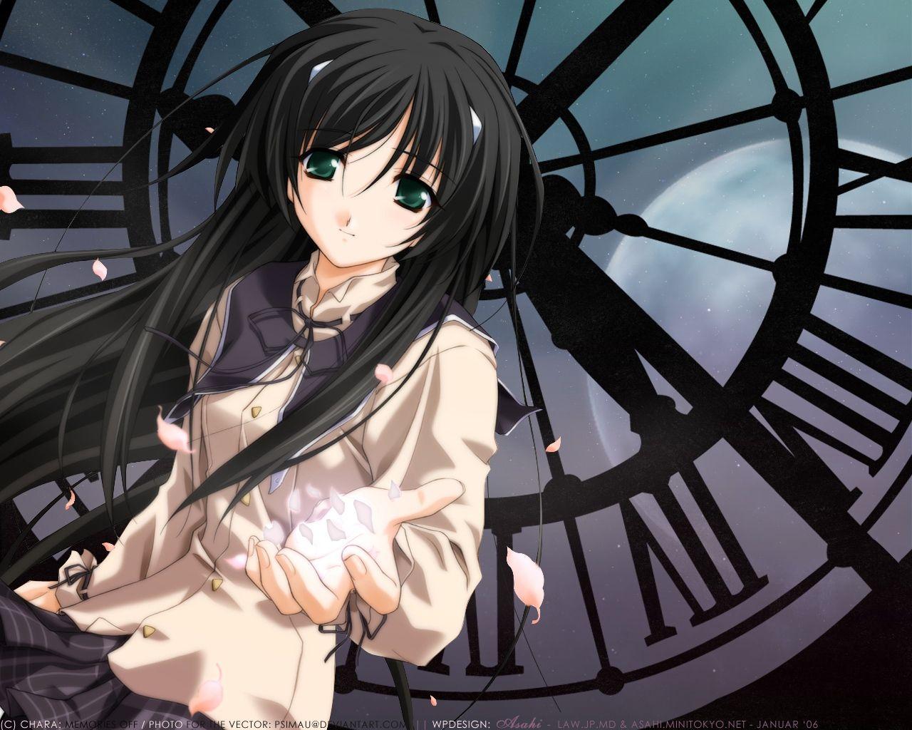 1280x1024 Download wallpaper 1280x1024 angels of death, girl, brunette