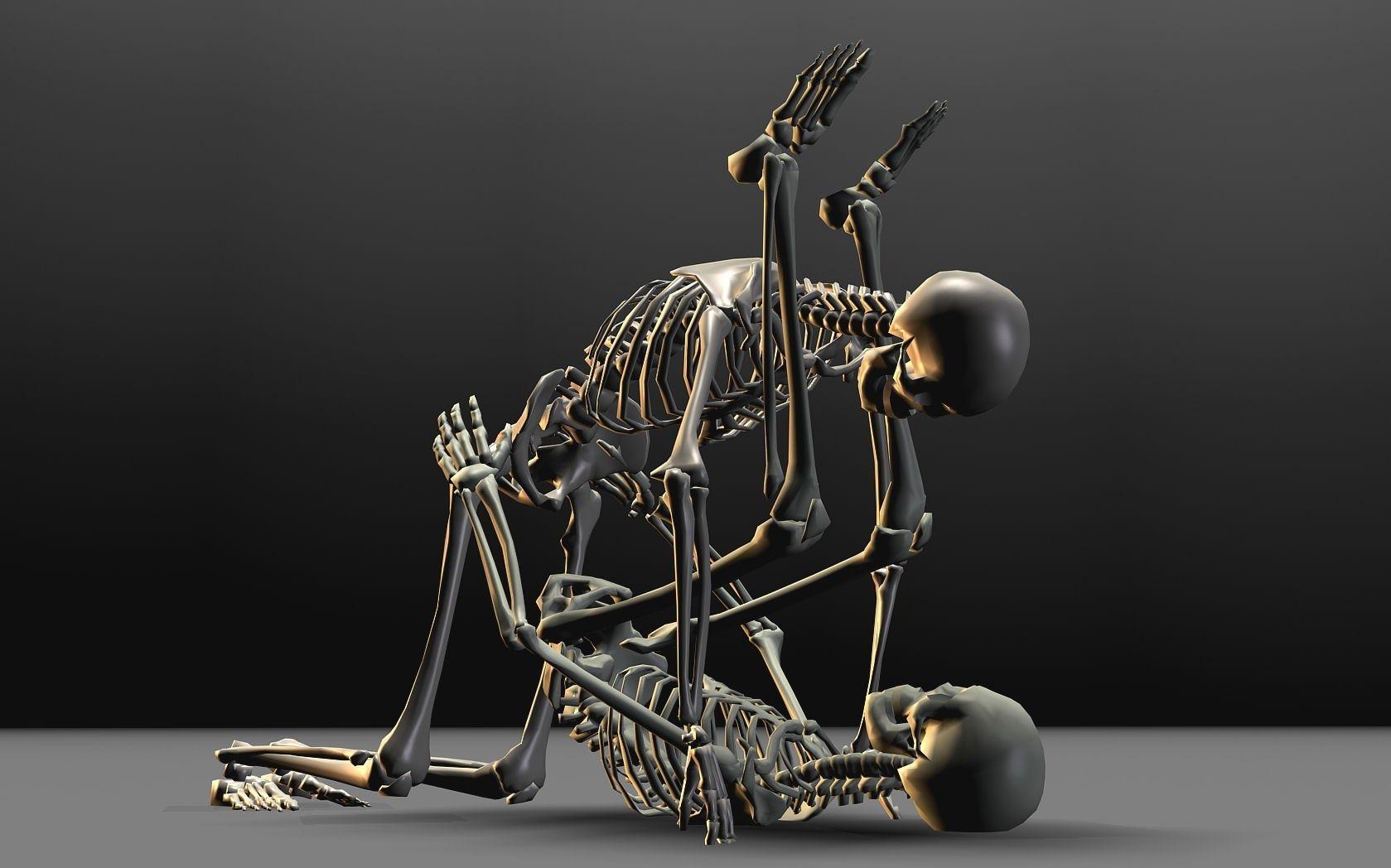 1679x1048 Skeleton Desktop Background