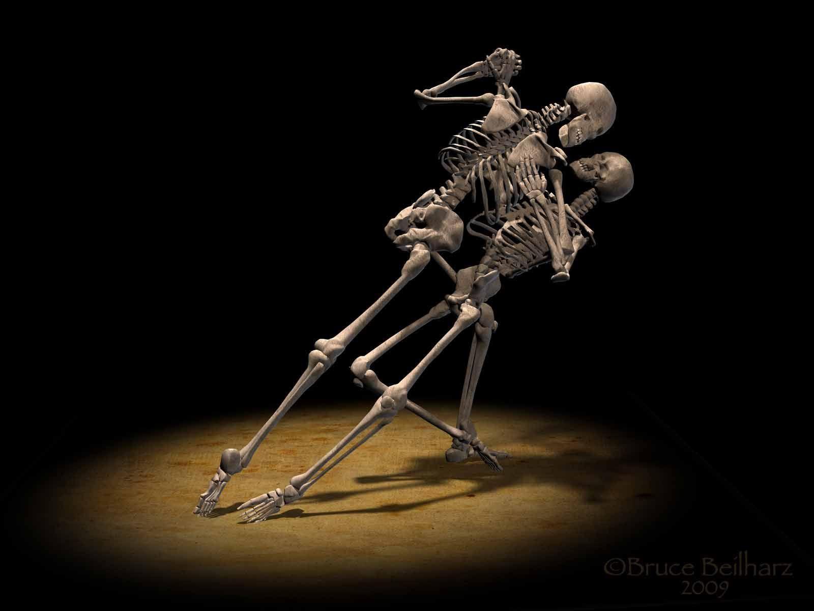 1600x1200 Skeleton Guitar Wallpaper