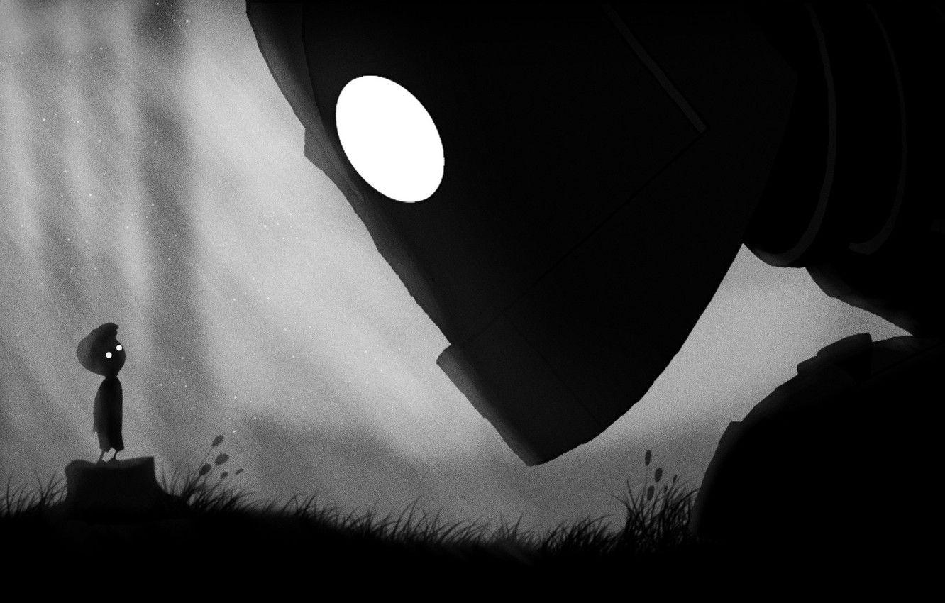 1332x850 Wallpaper boy, art, profile, limbo image for desktop