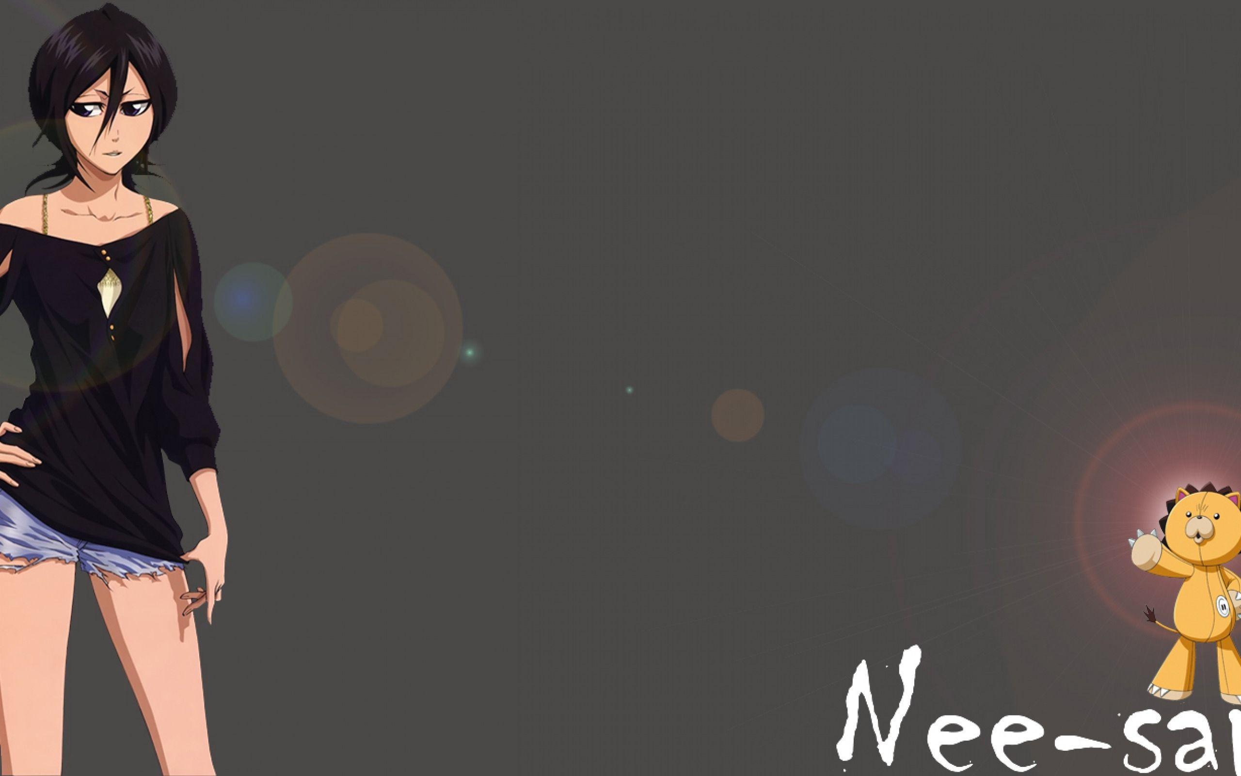 2560x1600 Download wallpaper 2560x1600 bleach, rukia, pant HD background