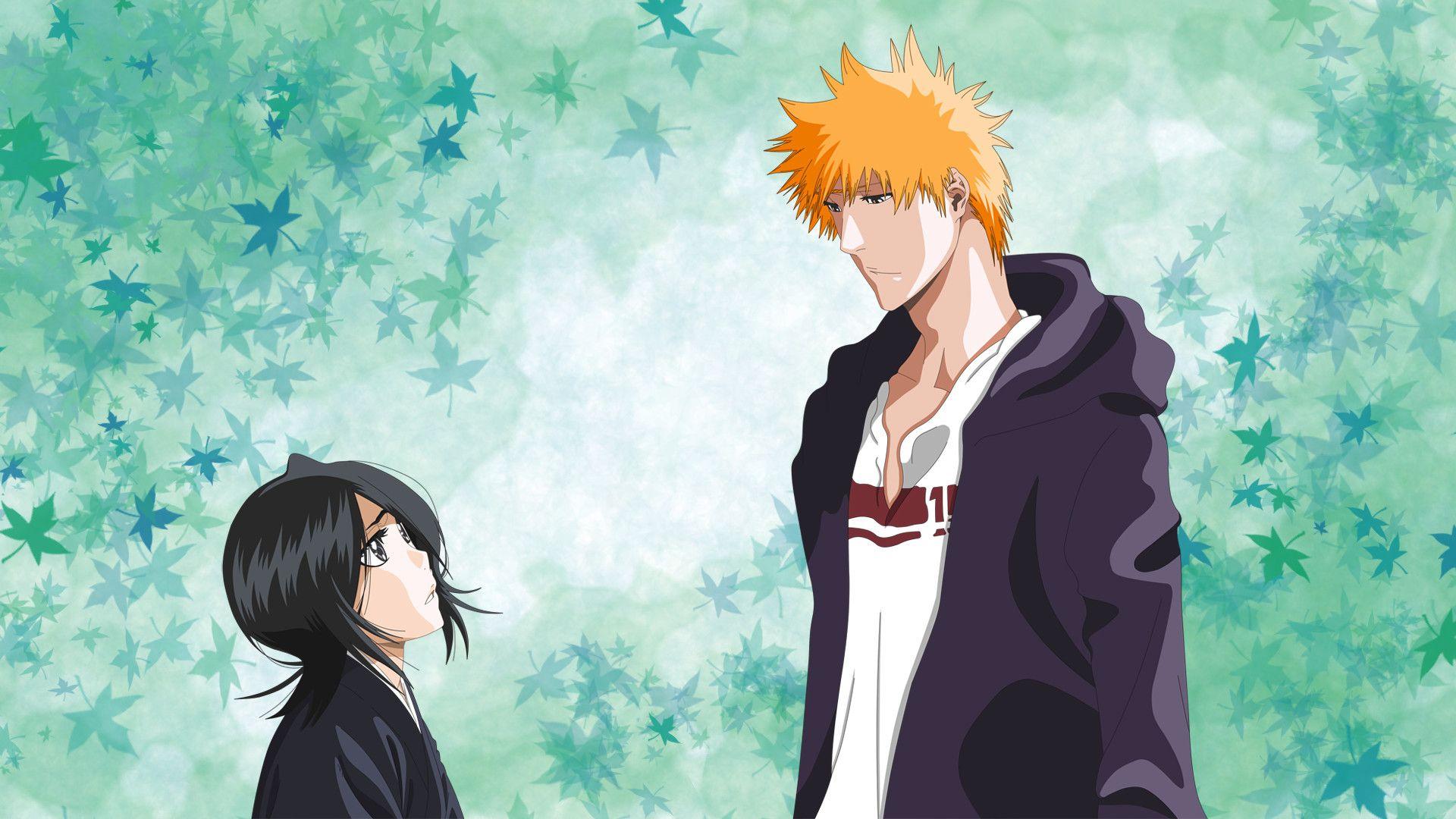 1920x1080 Ichigo Rukia Wallpaper