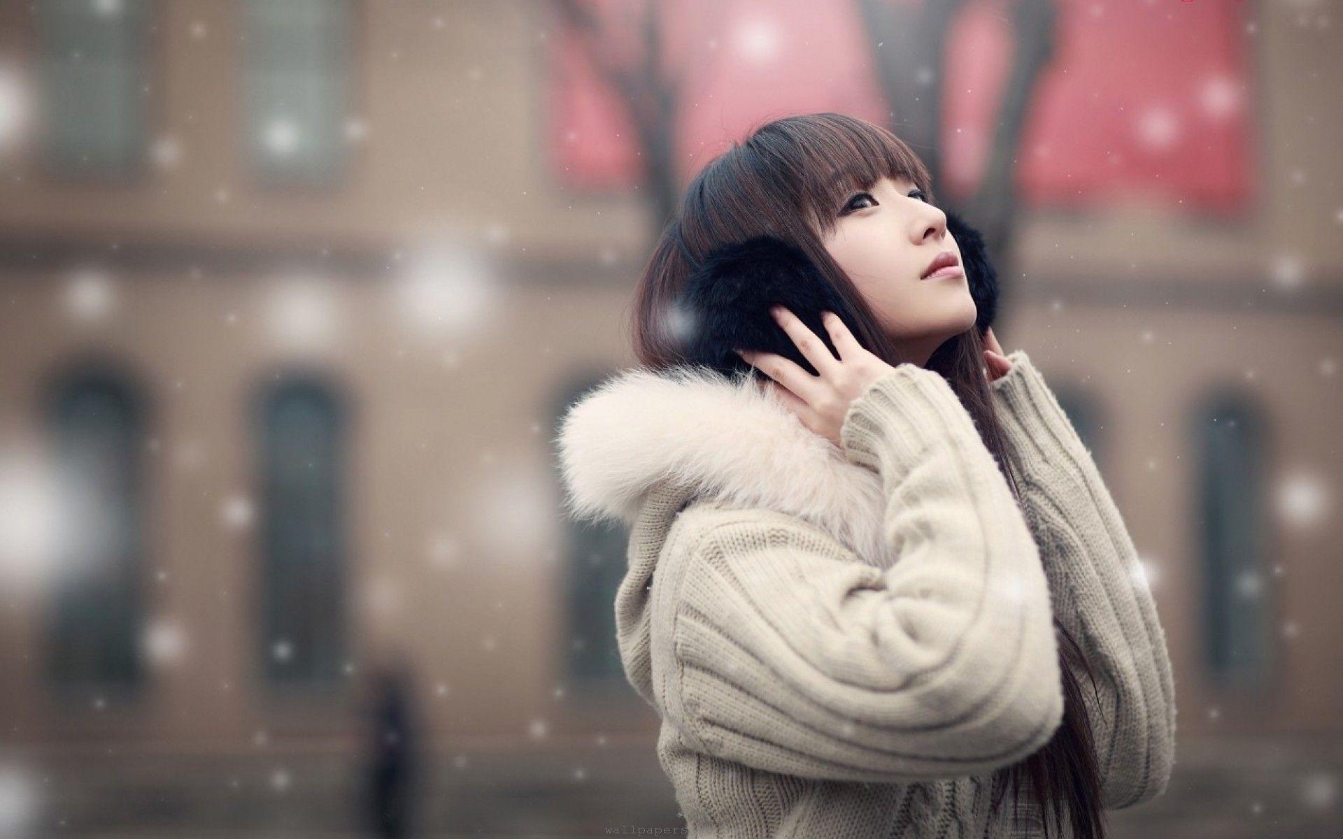 1920x1200 Asian Girl Wallpaper HD Background Free Download