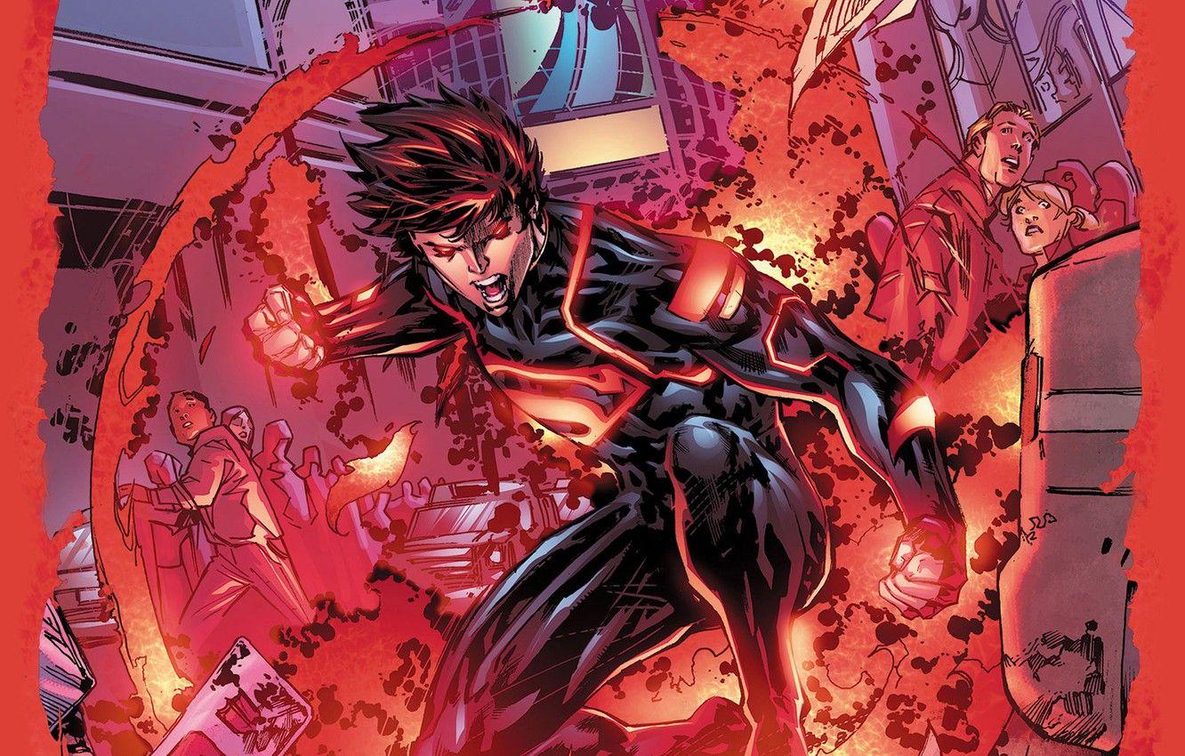 1332x850 Wallpaper Red, Super, Superboy image for desktop, section
