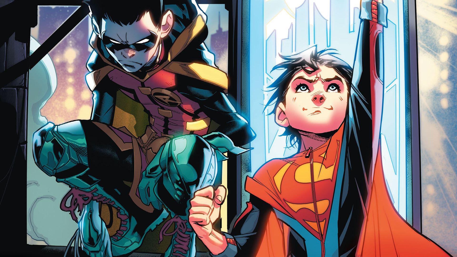 1920x1080 Robin and Superboy HD Wallpaper. Background Image