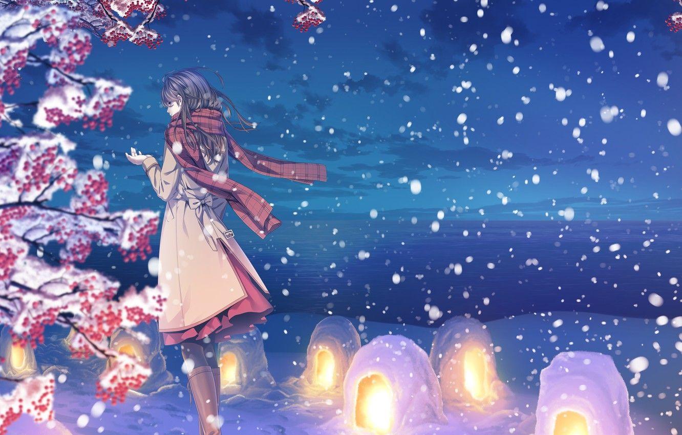 Anime Snow Wallpapers - Top Free Anime Snow Backgrounds - WallpaperAccess