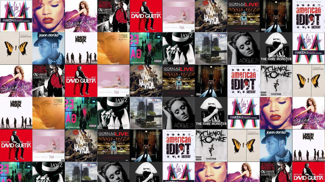 1366x768 Maroon 5 Moves Like Jagger Rihanna Loud Taylor Wallpaper
