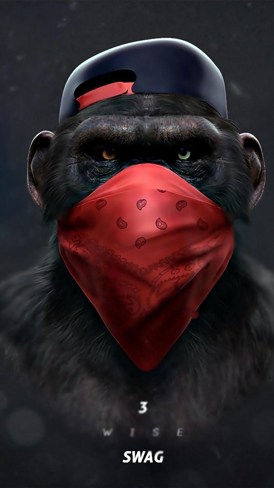 900x1600 Monkey swag mobile wallpaper. Swag wallpaper