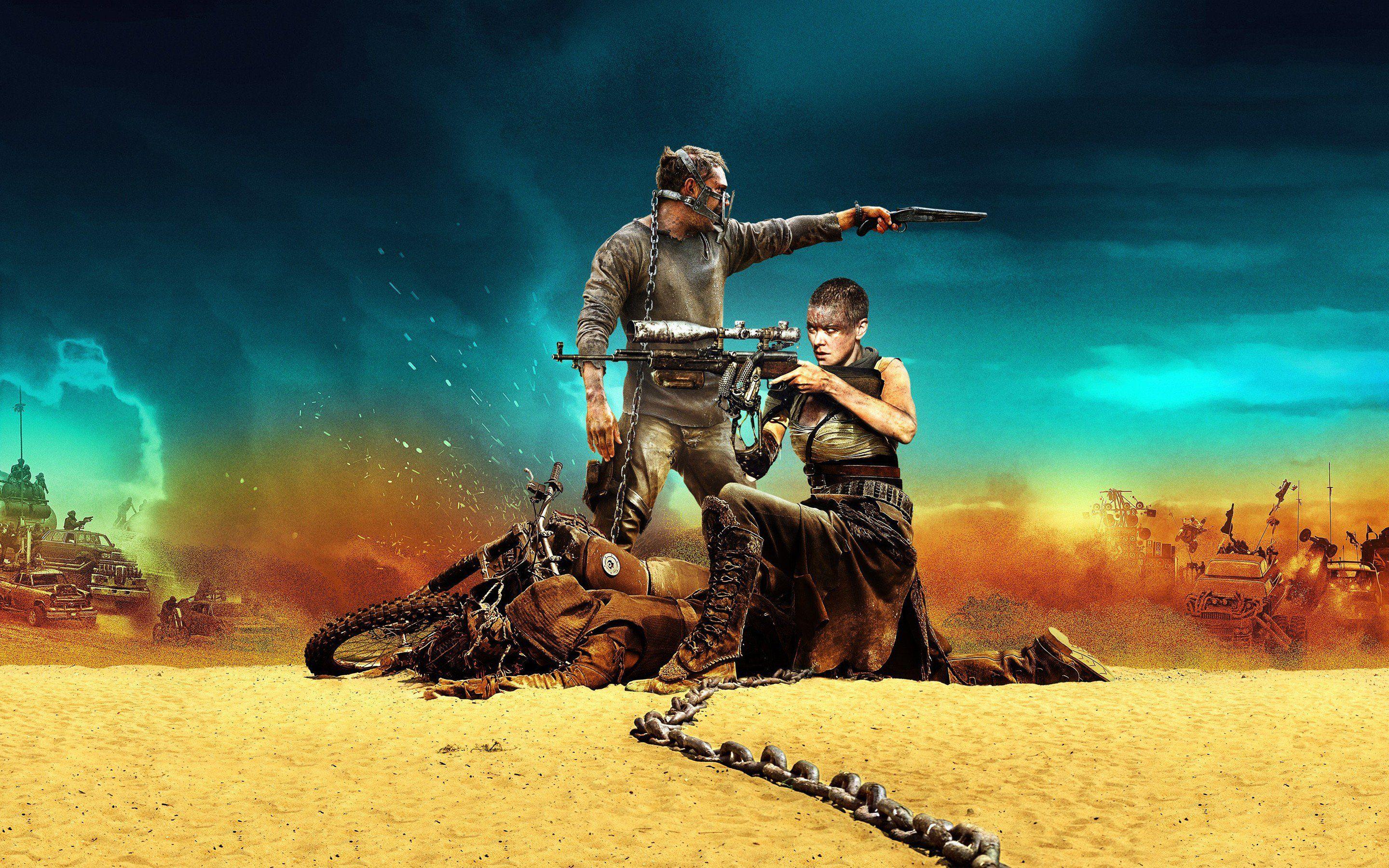 2880x1800 HD Mad Max Fury Road Movie Wallpaper