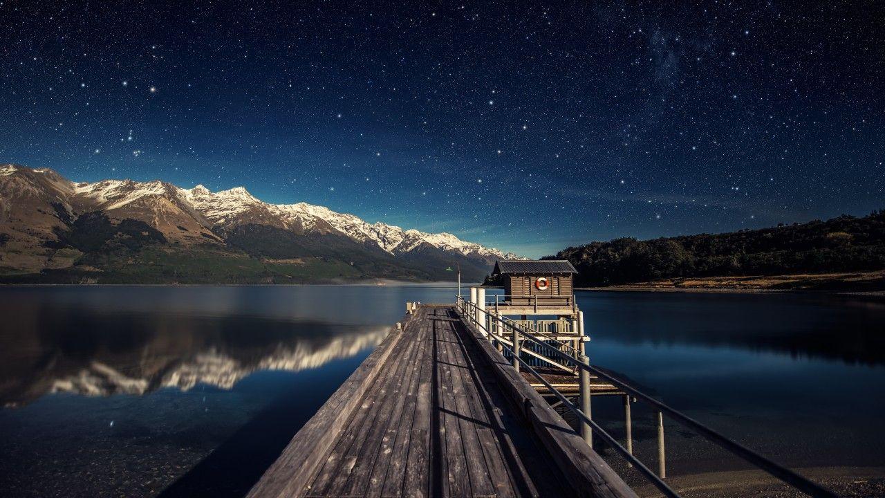 1280x720 Hình nền bầu trời đêm, 5k, Hình nền 4k, Sao, Núi, cầu, Mới https://wallpaperaccess.com/full/188738.jpg