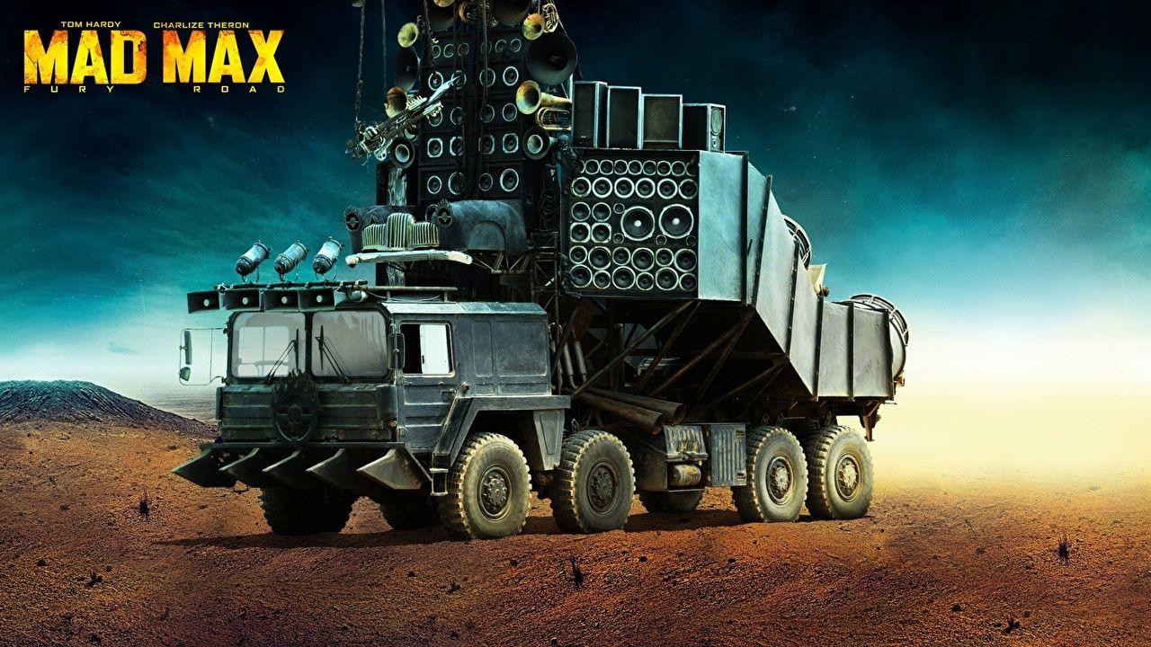 1280x720 Wallpaper Mad Max: Fury Road Trucks Desert Sky Movies