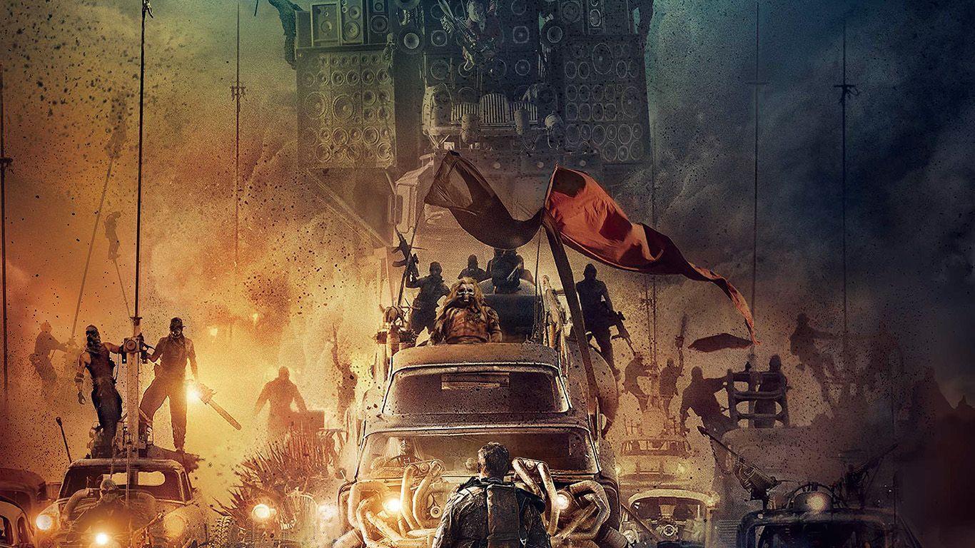 1366x768 Poster Mad Max Furyroad Art Illust. Then Who Killed