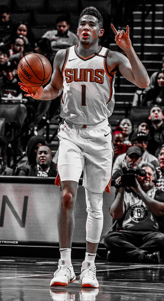 Devin Booker Wallpaper Discover more animated, background, Basketball,  iphone, jersey wallpaper.