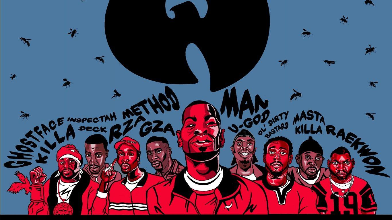 1366x768 Wu Tang Clan Wallpaperx768