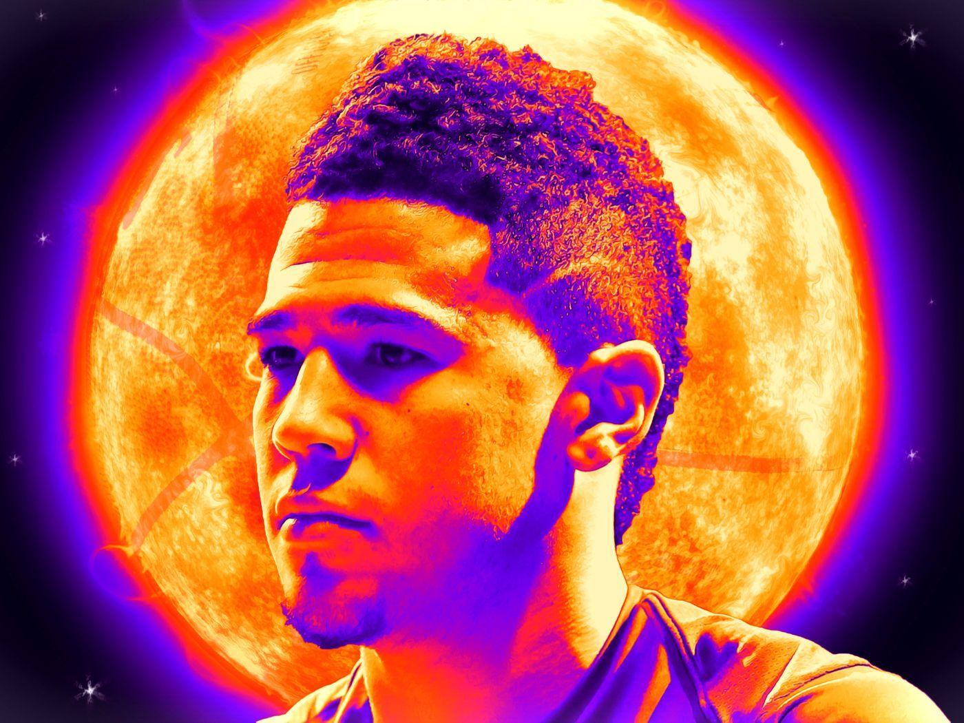 Devin Booker Logo Wallpaper