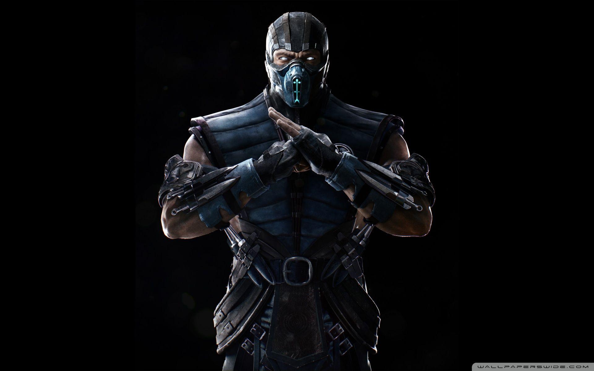 1920x1200 Mortal Kombat X Sub Zero ❤ 4K HD Desktop Wallpaper For • Wide