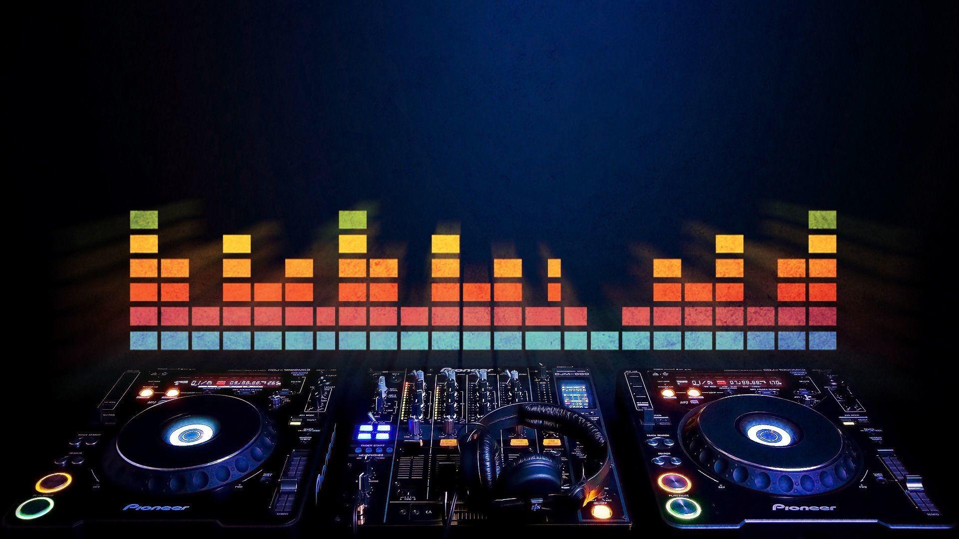 1920x1080 Dj Turntable Wallpaper