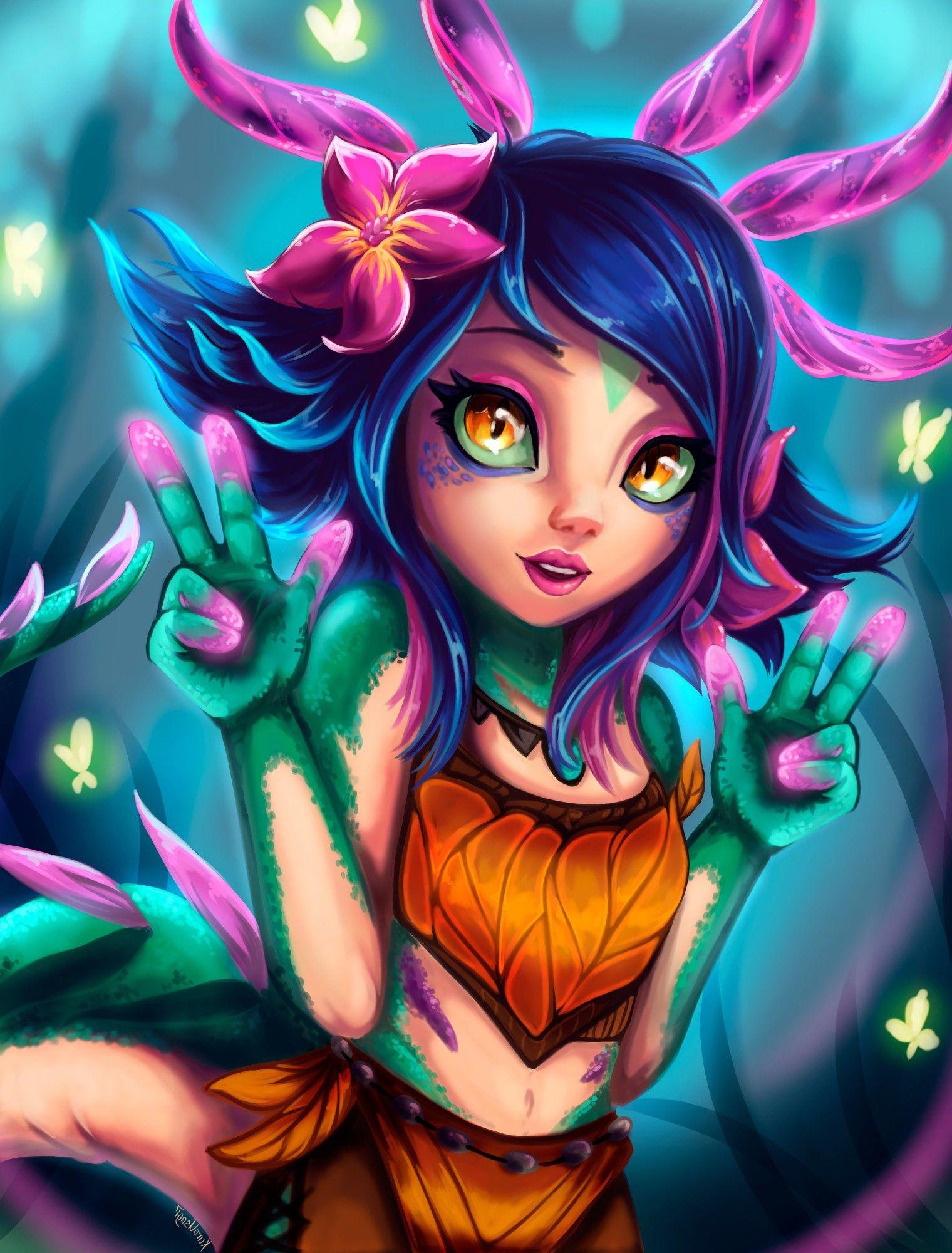 1520x2000 Neeko. Wallpaper & Fan Arts. League Of Legends