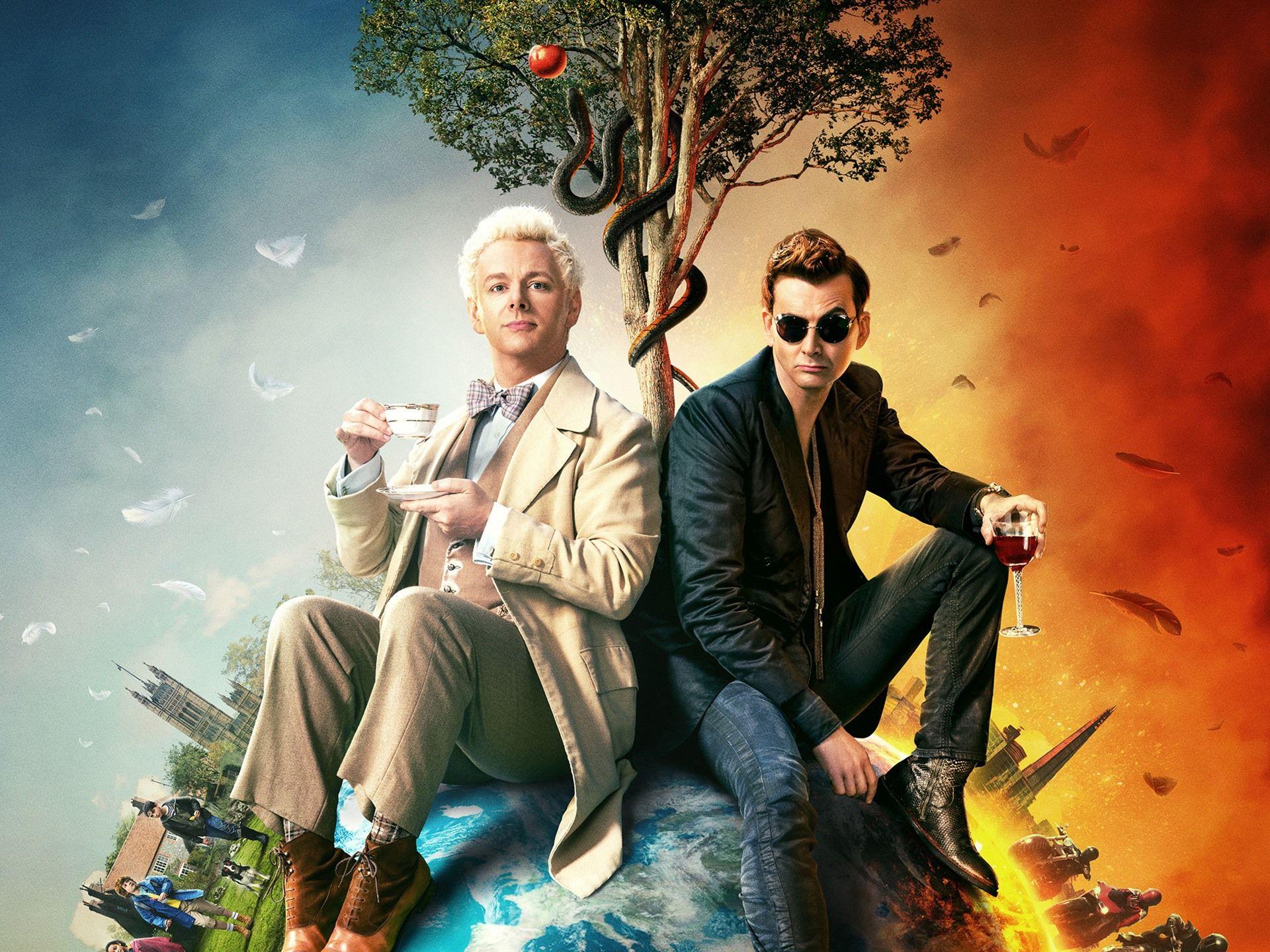 Good Omens Wallpapers Top Free Good Omens Backgrounds WallpaperAccess