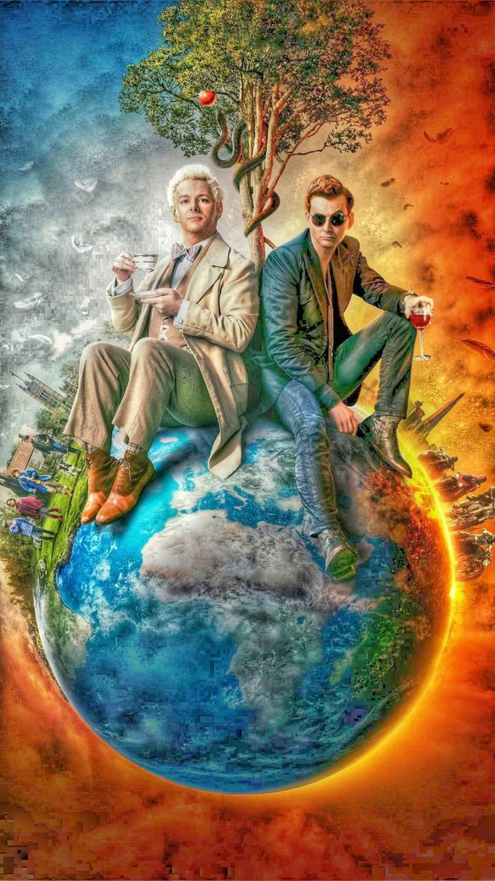Good Omens Wallpapers - Top Free Good Omens Backgrounds - WallpaperAccess