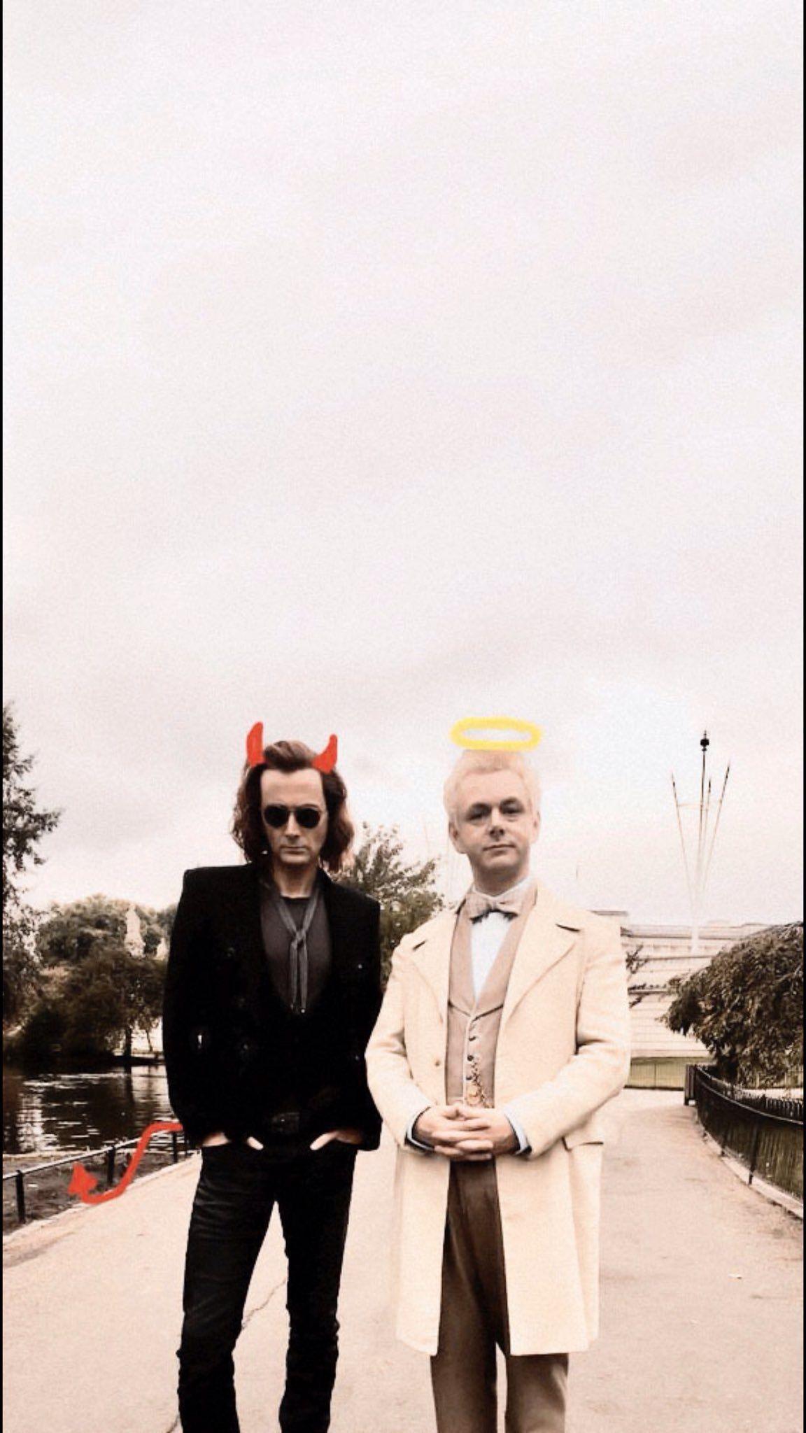 1152x2048 Good Omens Wallpaper #goodomens. Life is strange